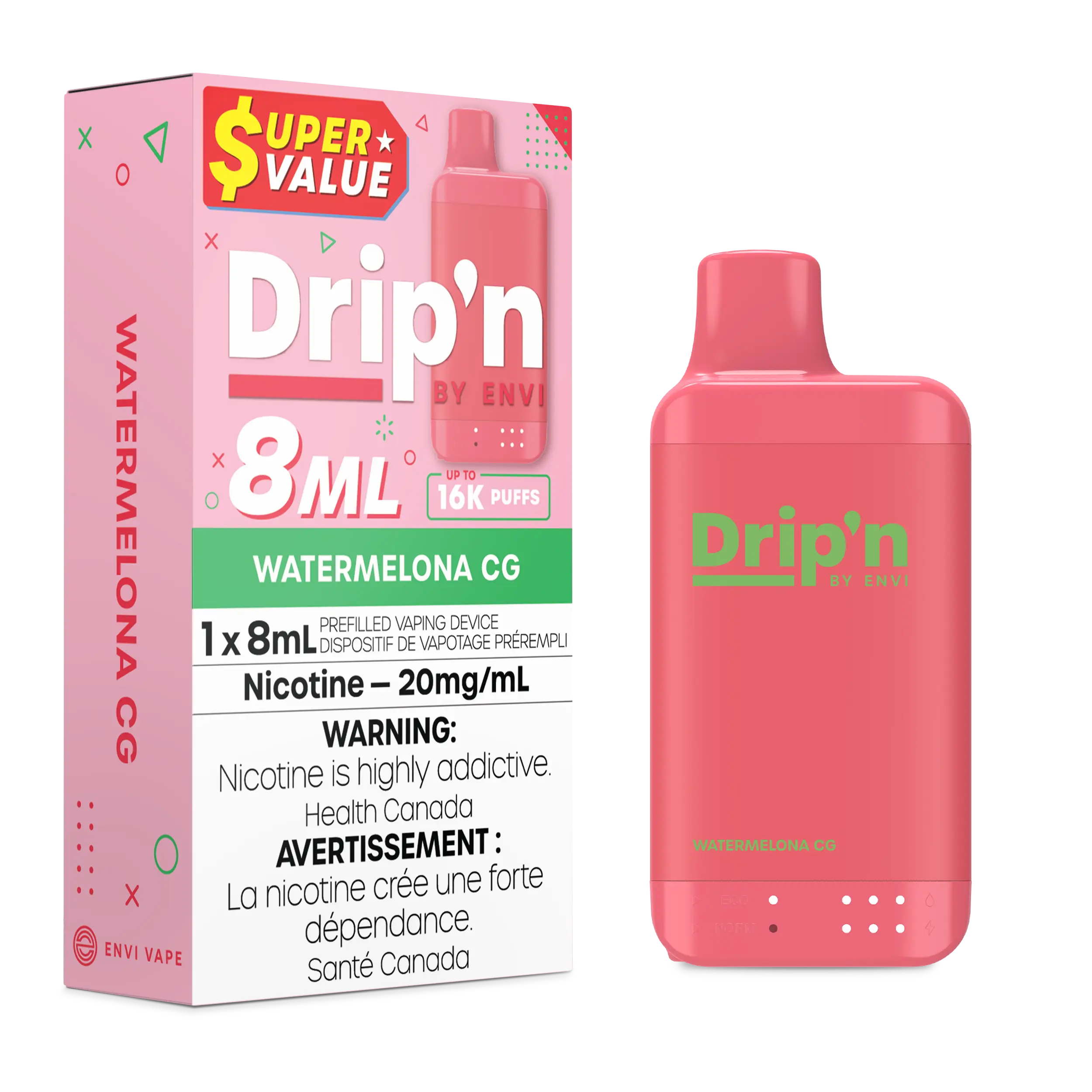 Drip'n by Envi 8ml Disposable | Vape Cloud Canada - Image 10