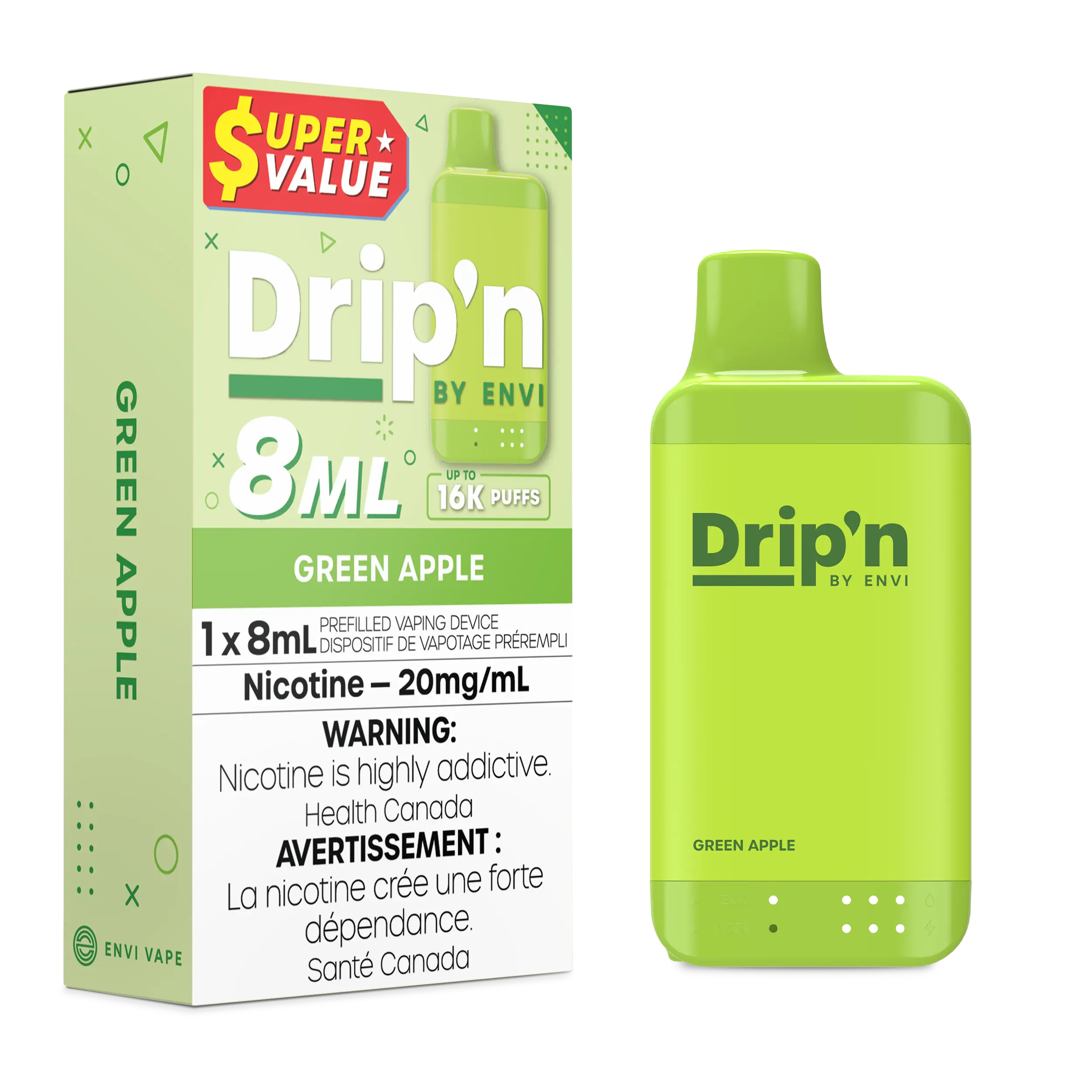 Drip'n by Envi 8ml Disposable | Vape Cloud Canada - Image 4