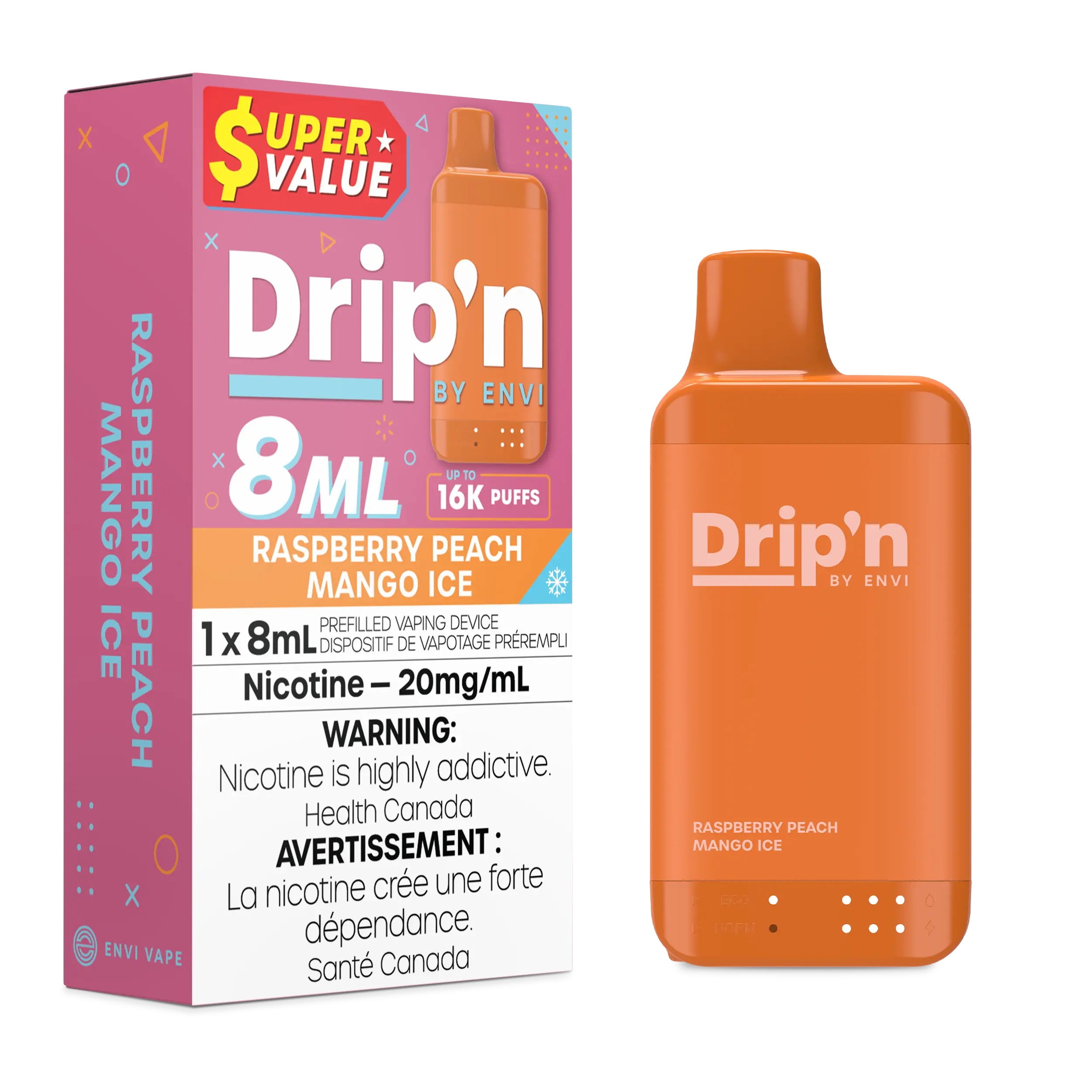 Drip'n by Envi 8ml Disposable | Vape Cloud Canada - Image 7
