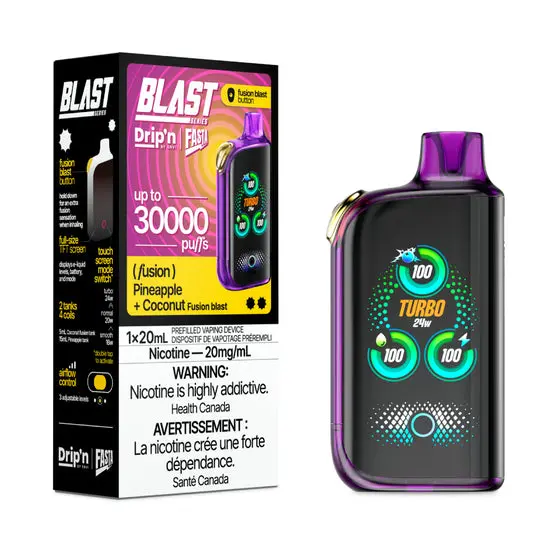 Drip'n by Envi Fasta Blast 30k | Vape Cloud Canada - Image 21
