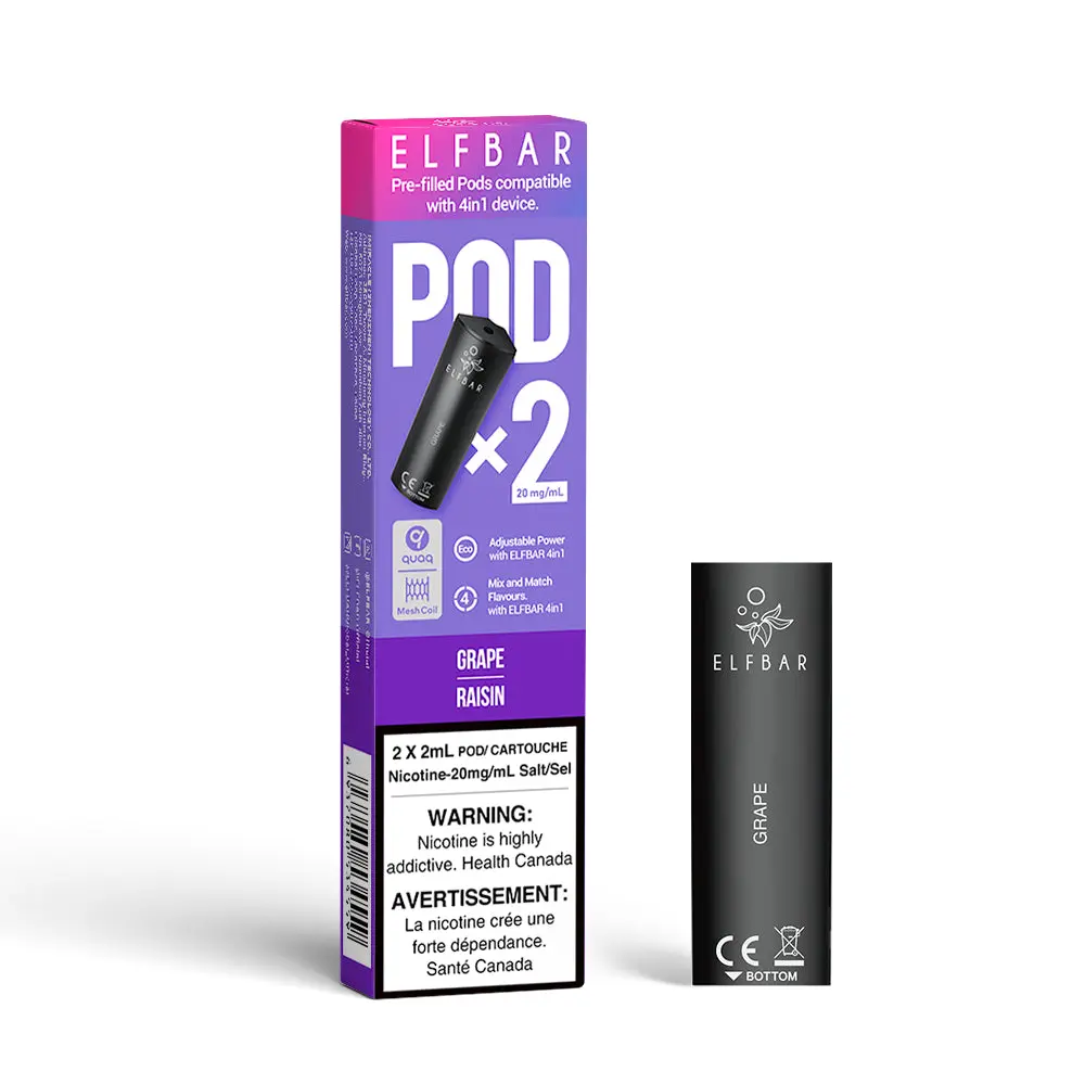 Elf Bar 4In1 Pod System | Vape Cloud Canada - Image 3
