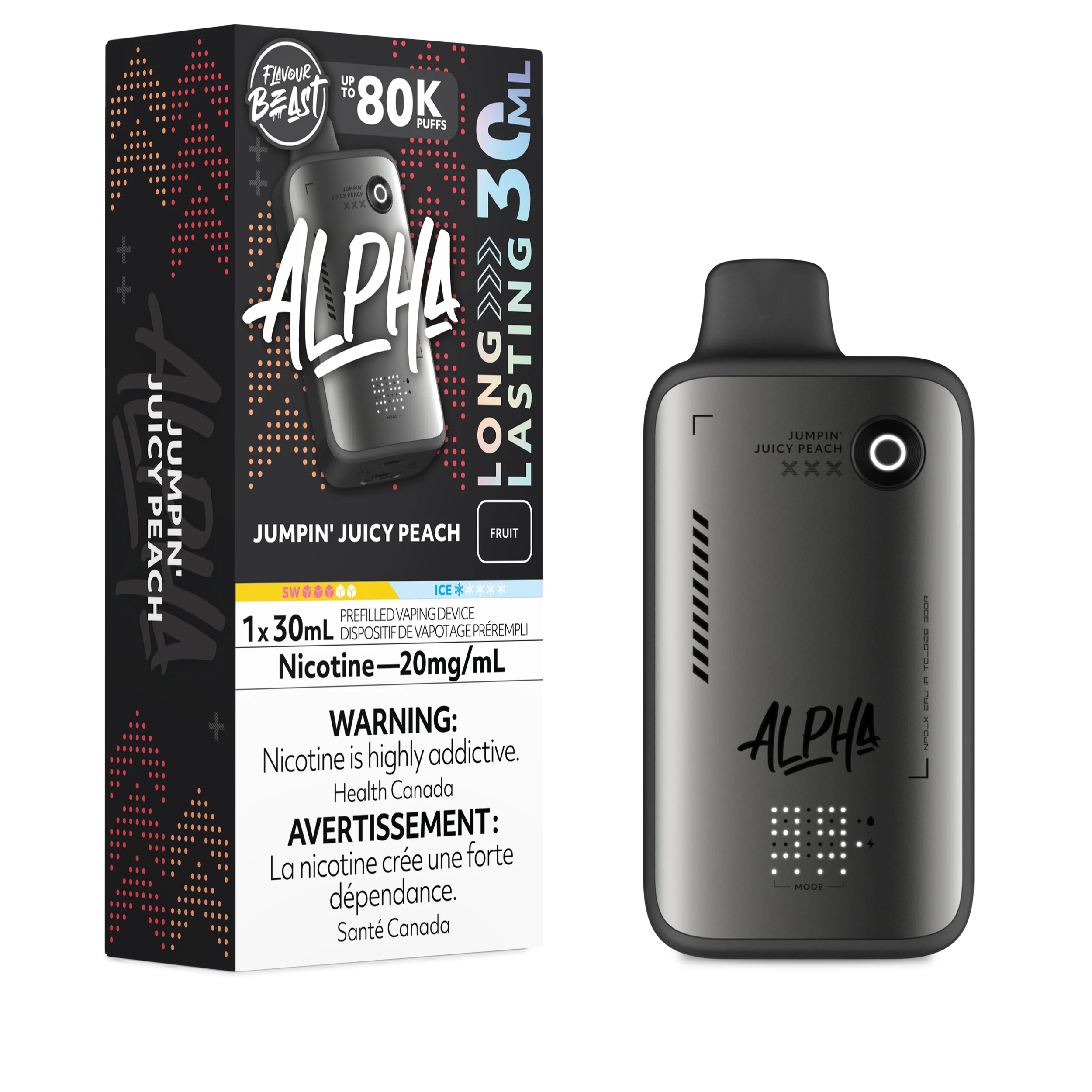 Flavour Beast Alpha 80K Disposable Vape - Image 2