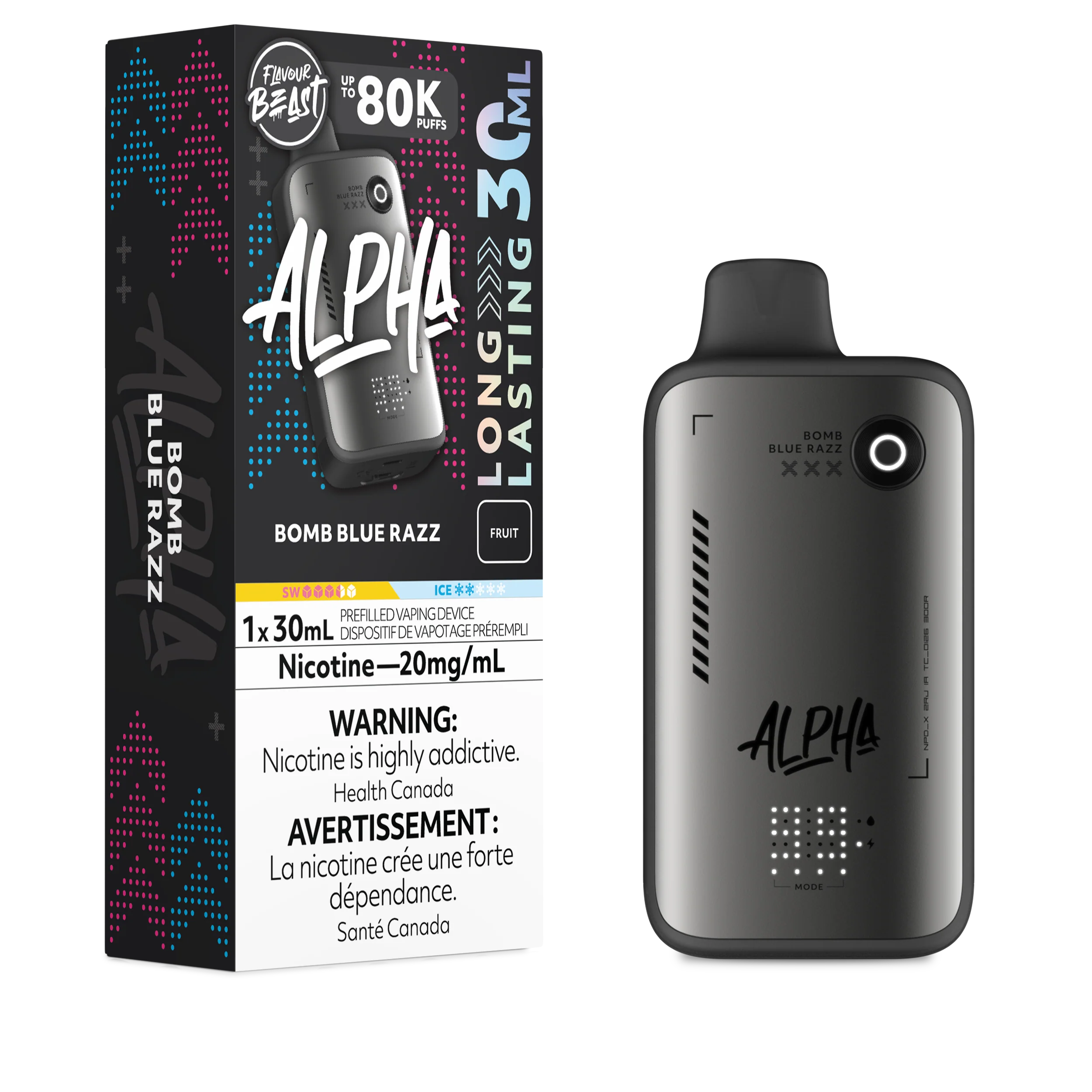 Flavour Beast Alpha 80K Disposable Vape - Image 3