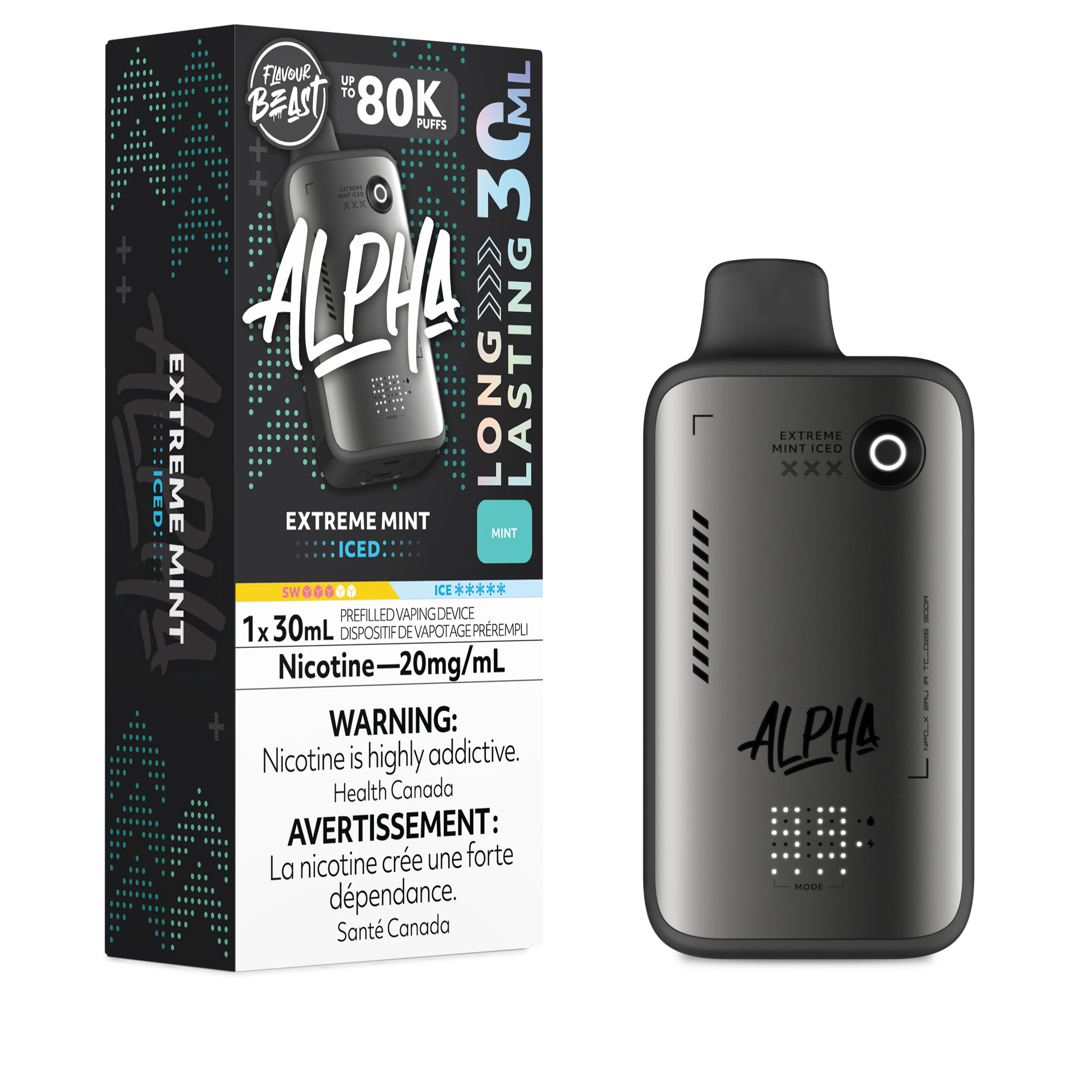 Flavour Beast Alpha 80K Disposable Vape - Image 4