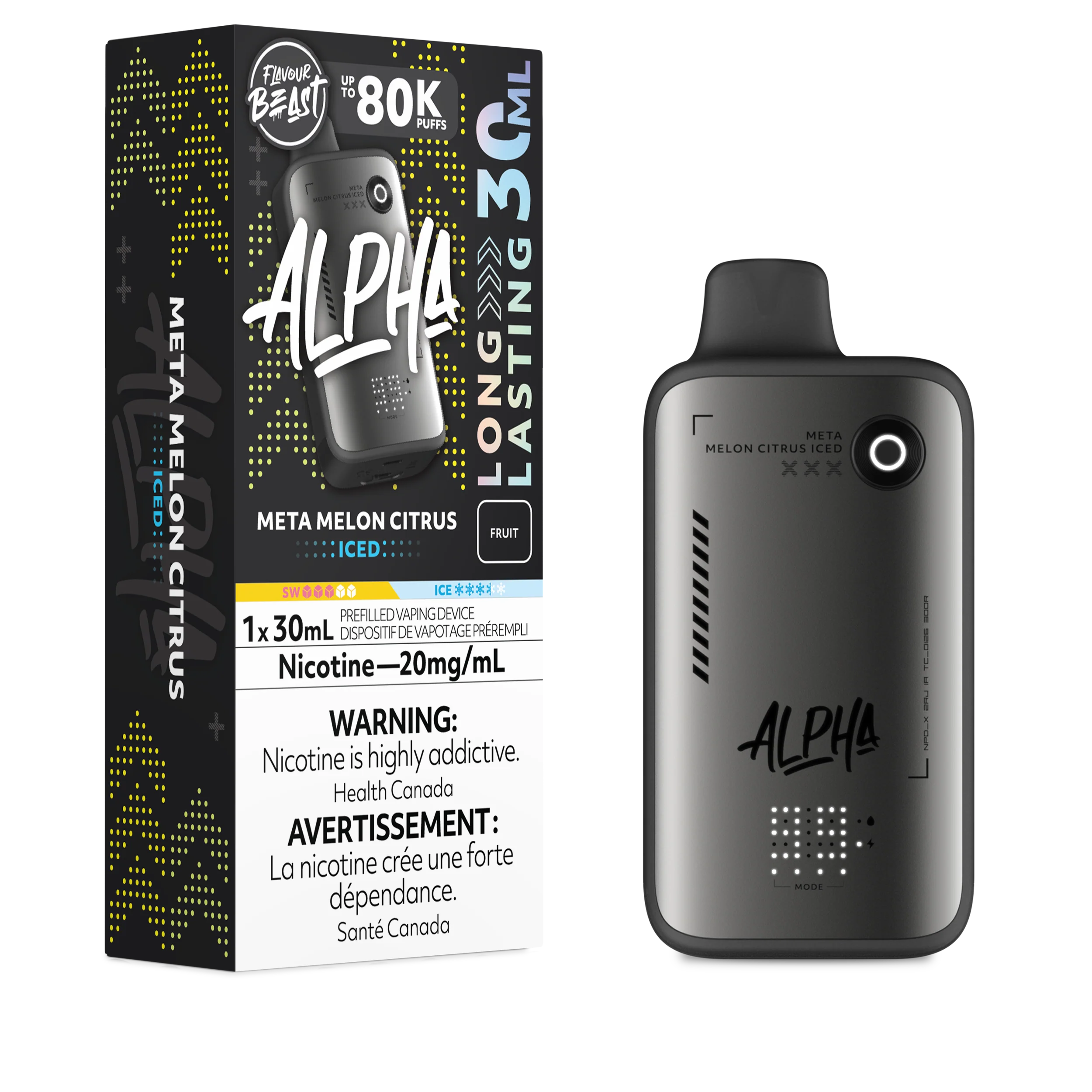 Flavour Beast Alpha 80K Disposable Vape - Image 5