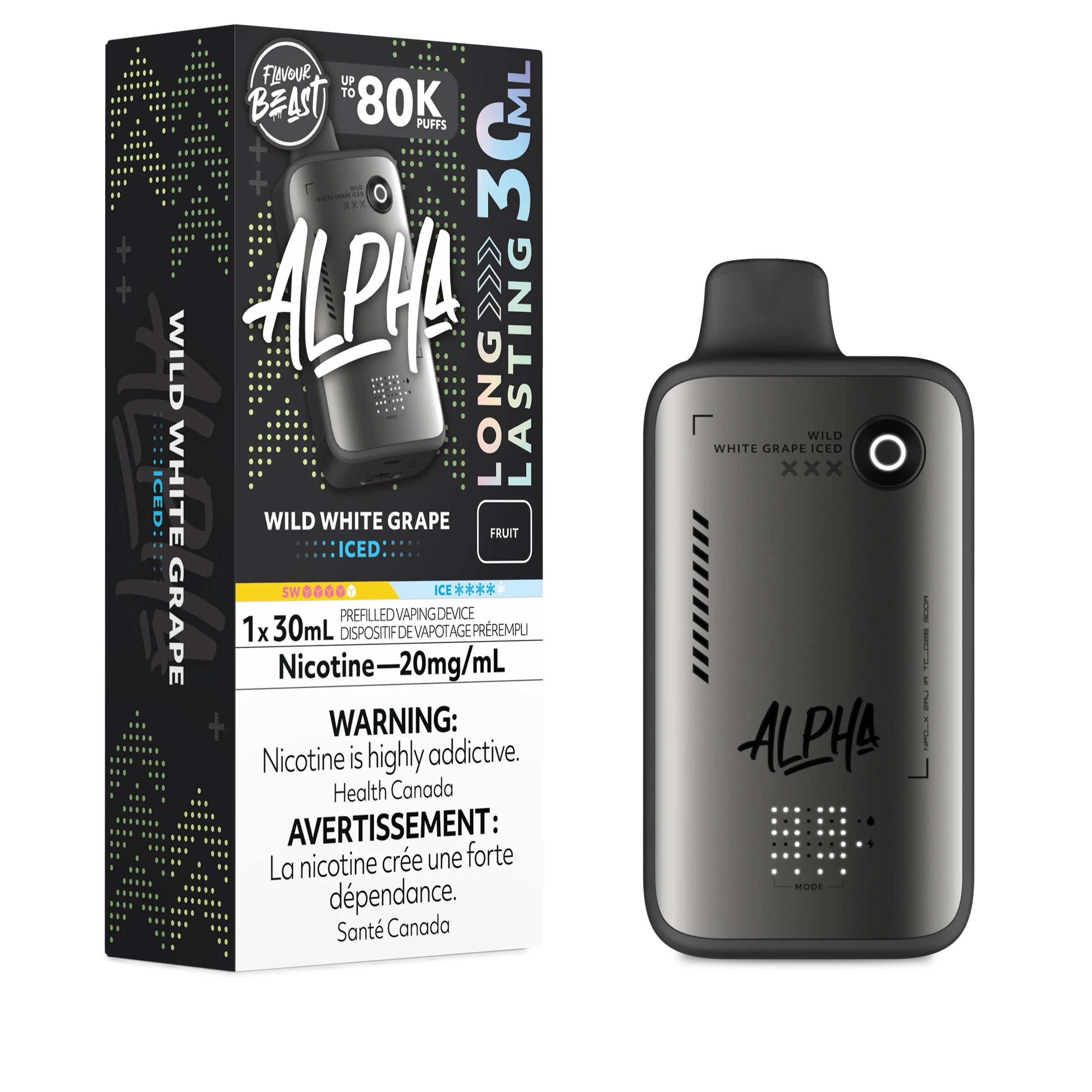 Flavour Beast Alpha 80K Disposable Vape - Image 9
