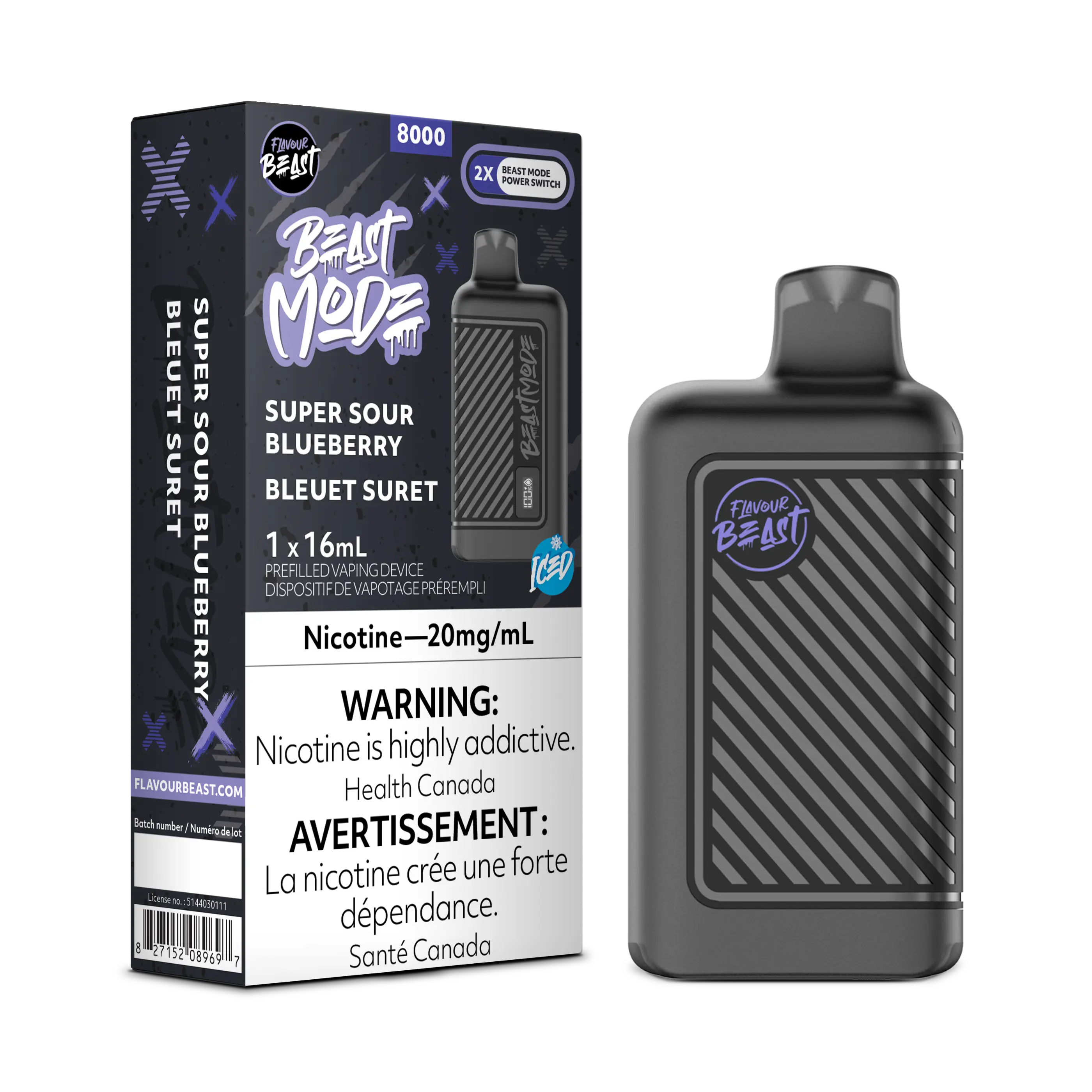 Flavour Beast - Beast Mode 8k | Vape Cloud Canada - Image 24