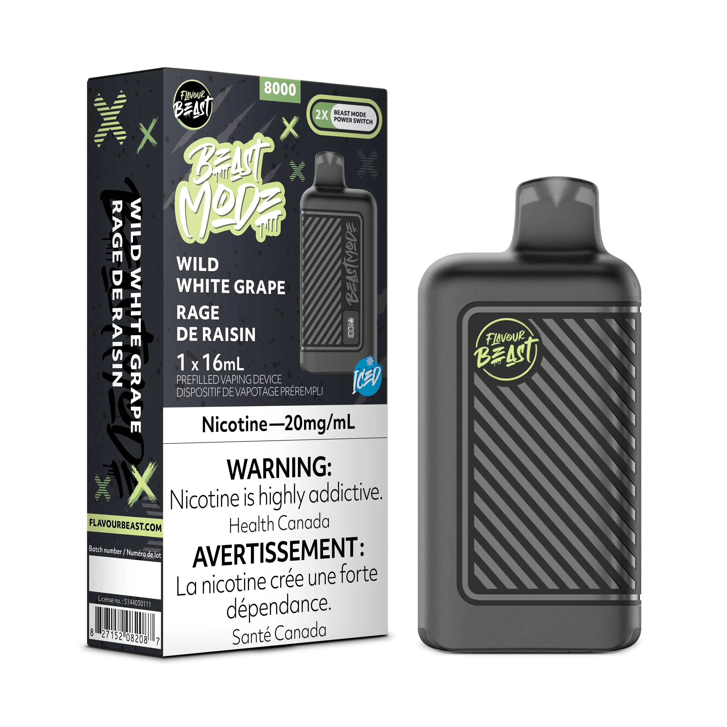 Flavour Beast - Beast Mode 8k | Vape Cloud Canada - Image 30