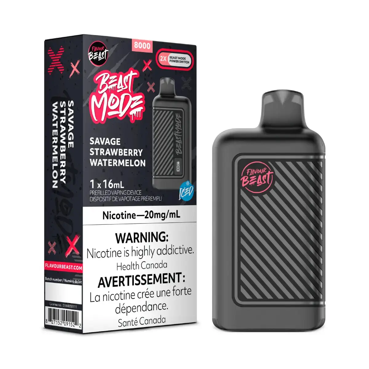 Flavour Beast - Beast Mode 8k | Vape Cloud Canada - Image 4