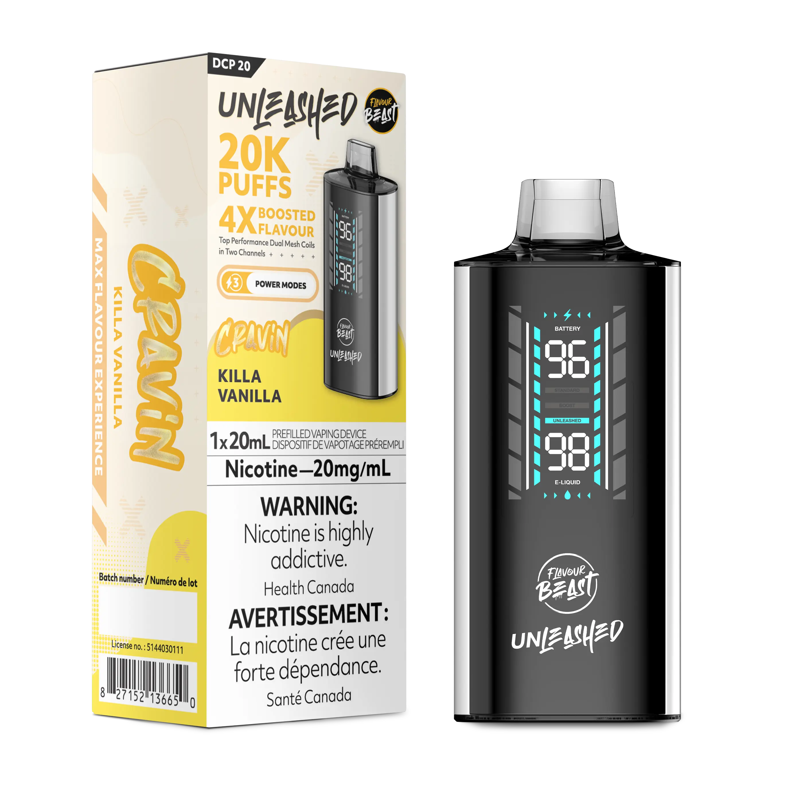 Flavour Beast - DCP Unleashed 20k | Vape Cloud Canada - Image 10