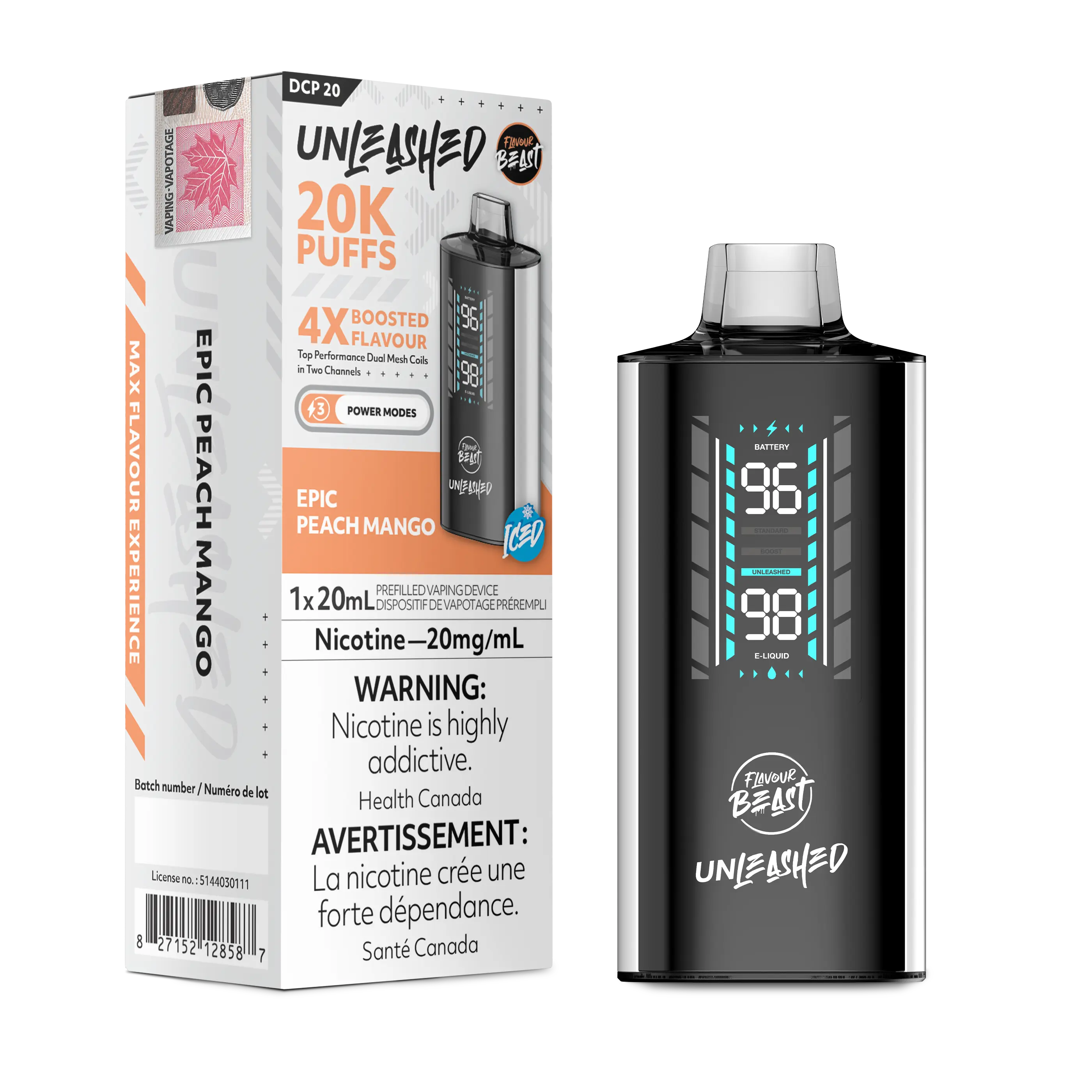 Flavour Beast - DCP Unleashed 20k | Vape Cloud Canada - Image 11