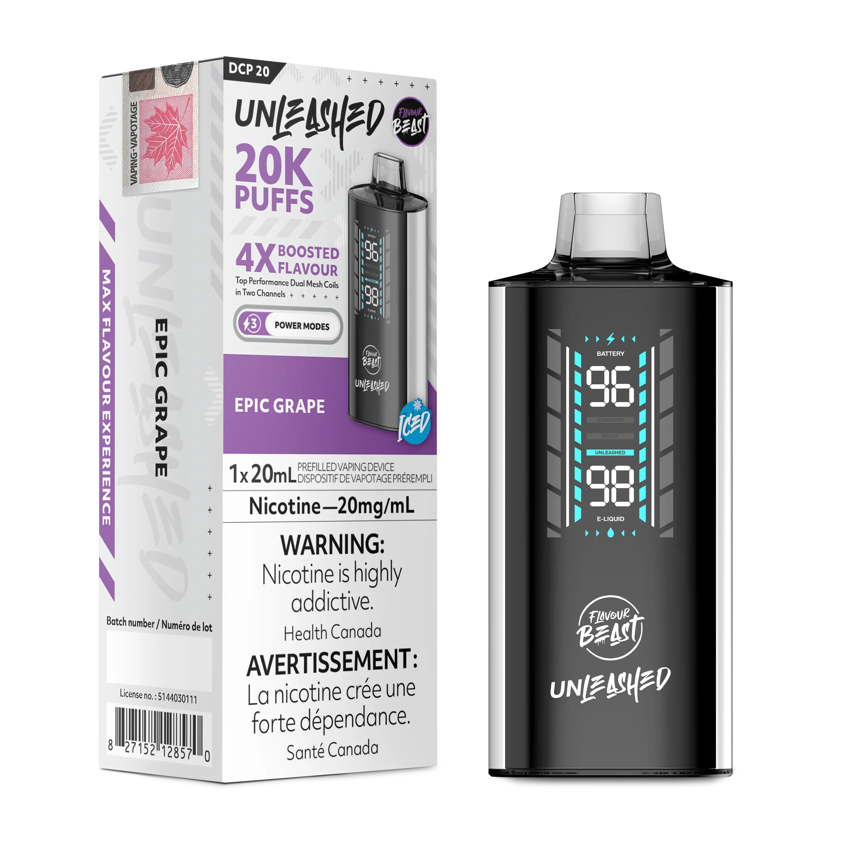 Flavour Beast - DCP Unleashed 20k | Vape Cloud Canada - Image 16