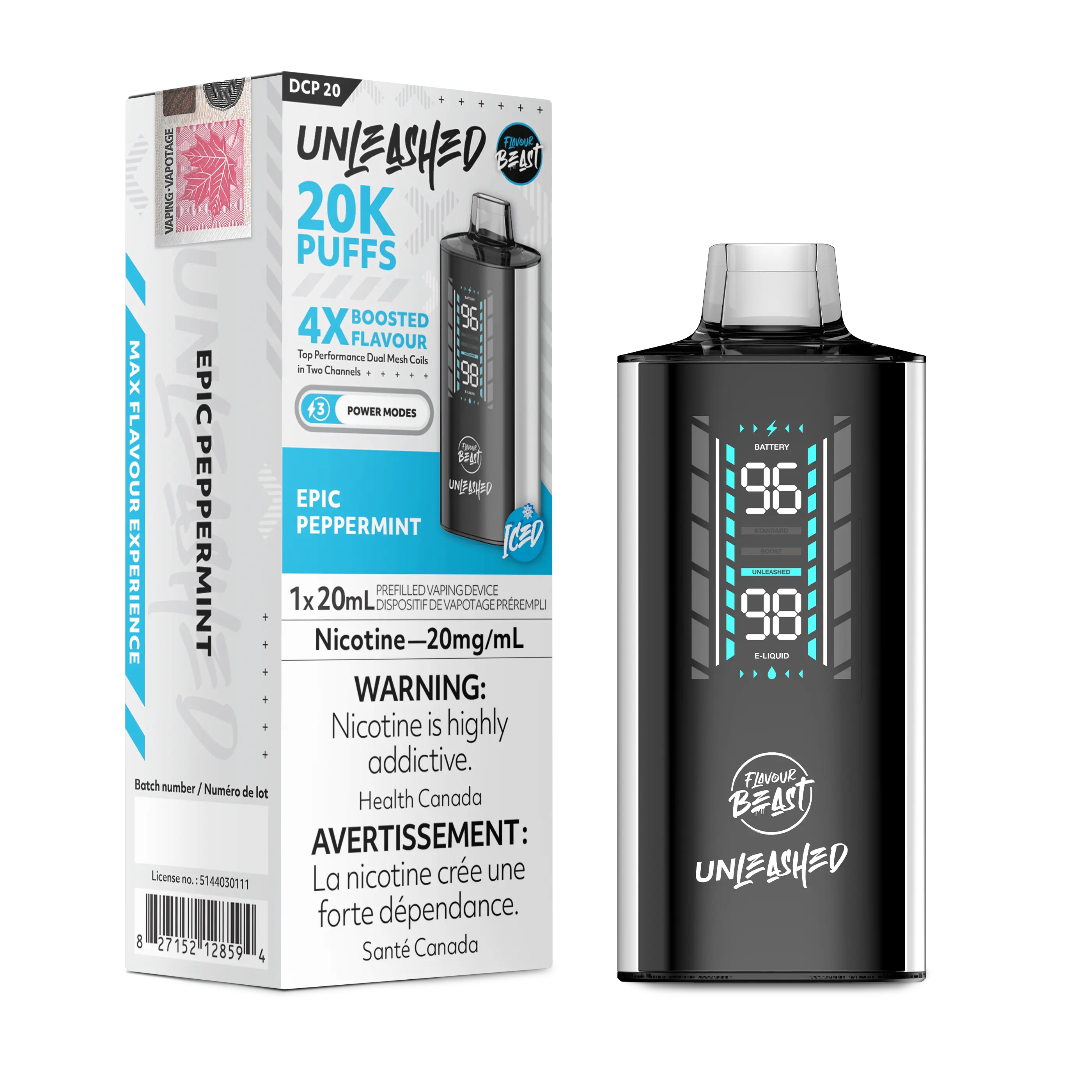 Flavour Beast - DCP Unleashed 20k | Vape Cloud Canada - Image 17