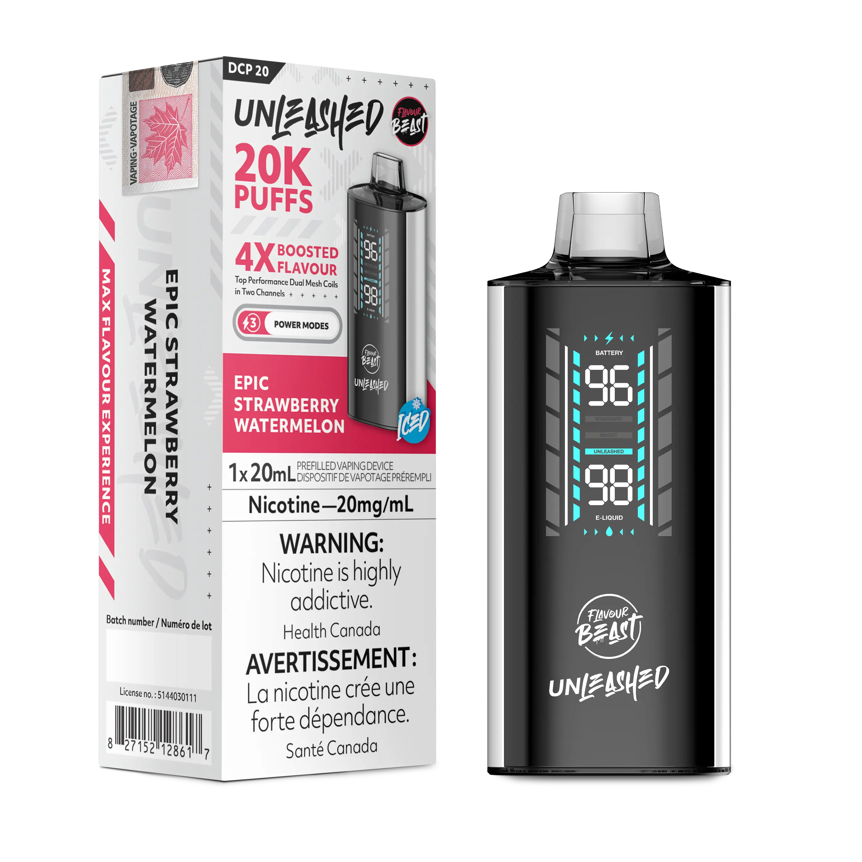 Flavour Beast - DCP Unleashed 20k | Vape Cloud Canada - Image 19