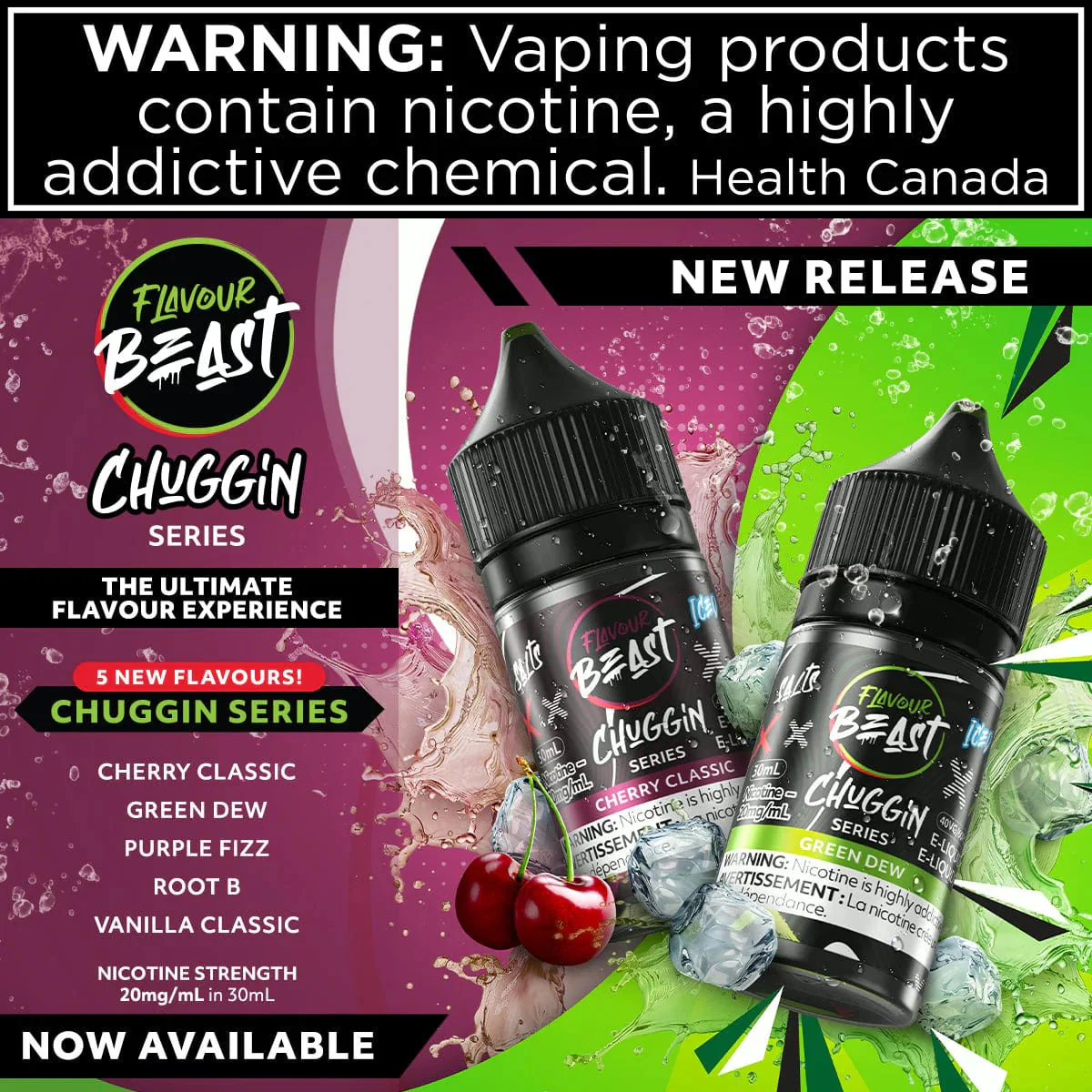 Flavour Beast E-Liquid Chuggin 60mL - Image 11