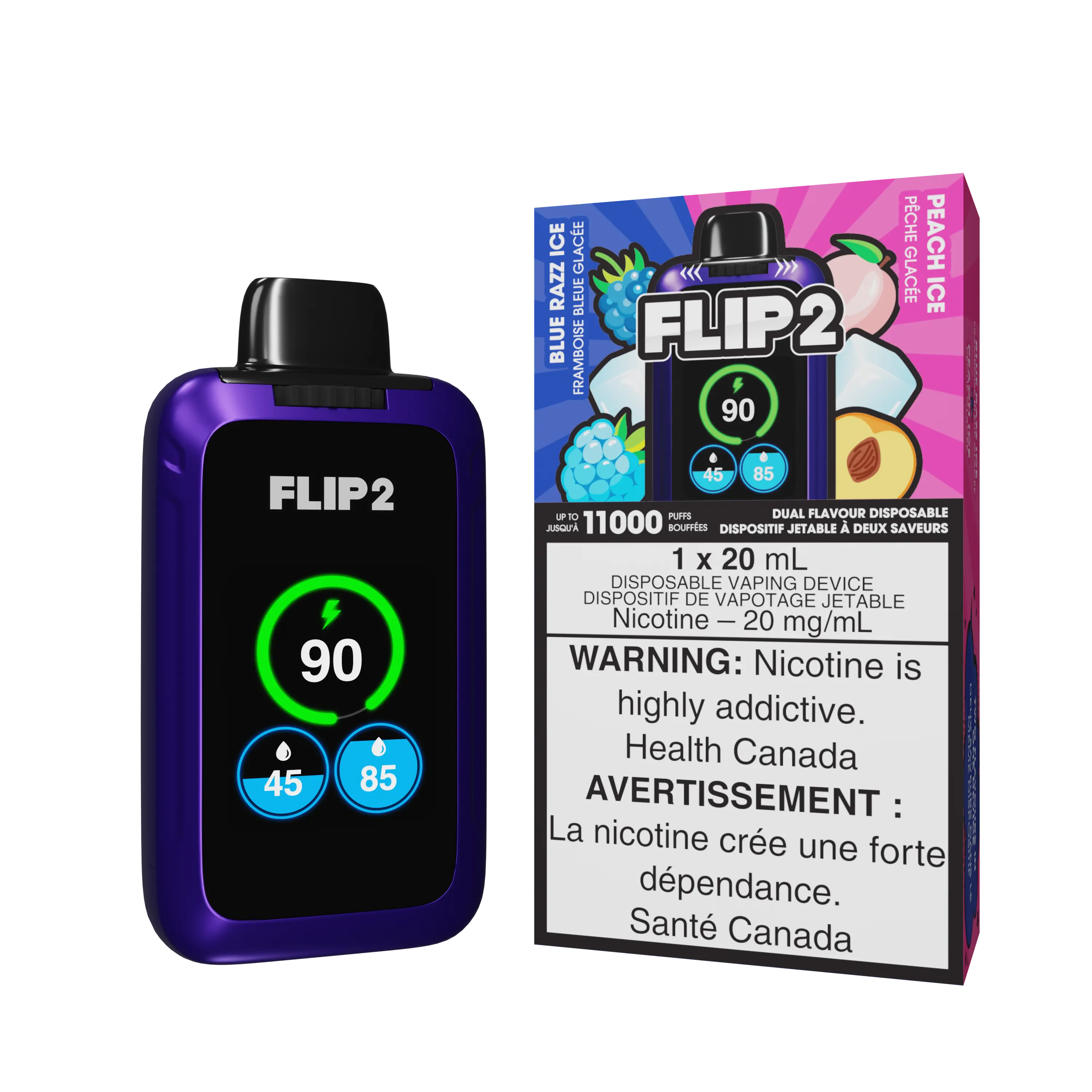 Flip 2 Dual Flavor Disposable | Vape Cloud Canada - Image 19