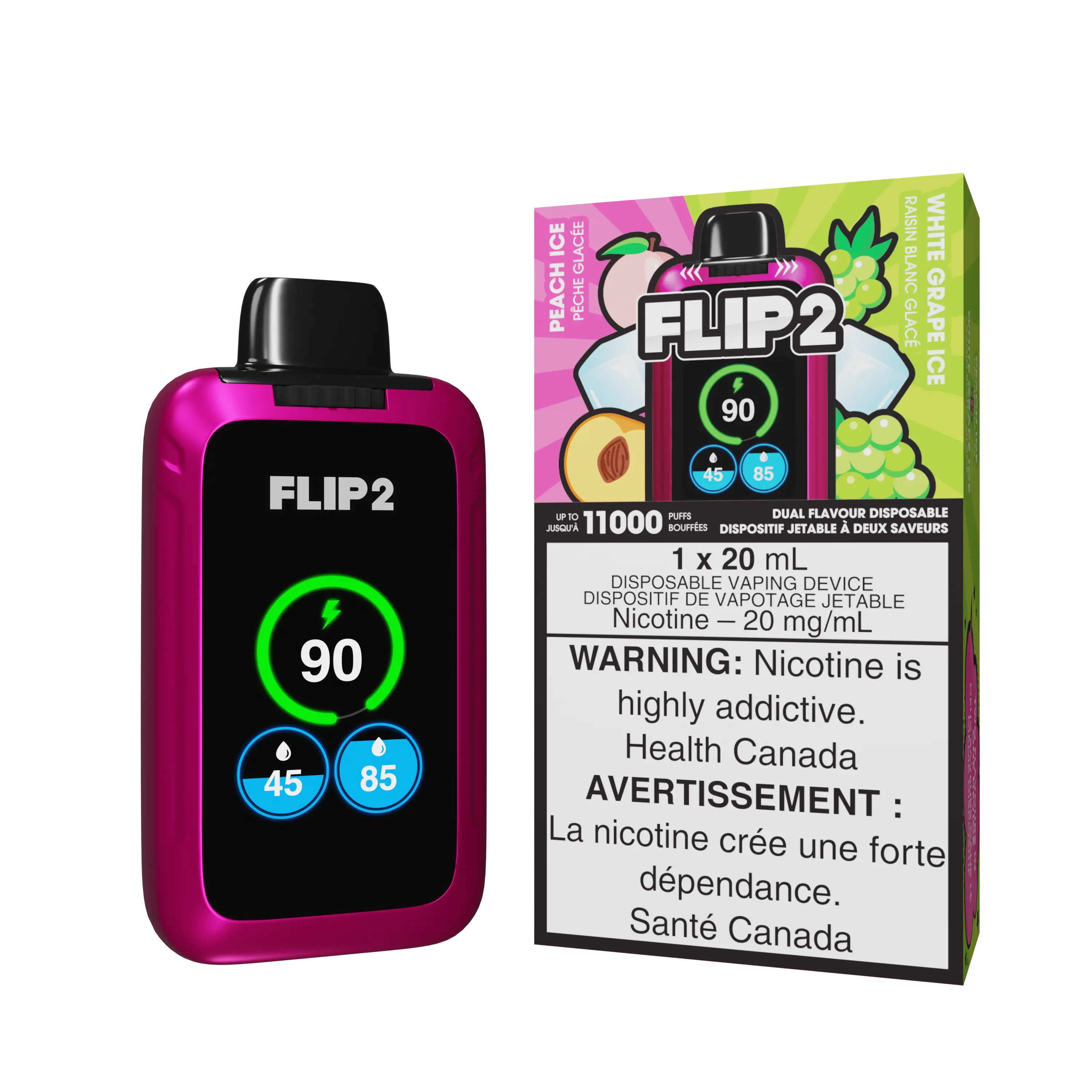 Flip 2 Dual Flavor Disposable | Vape Cloud Canada - Image 34