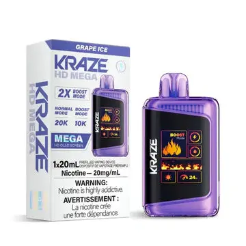Kraze HD 7K Disposable Vape *ONLINE CLEARANCE SALE ONLY* - Image 2