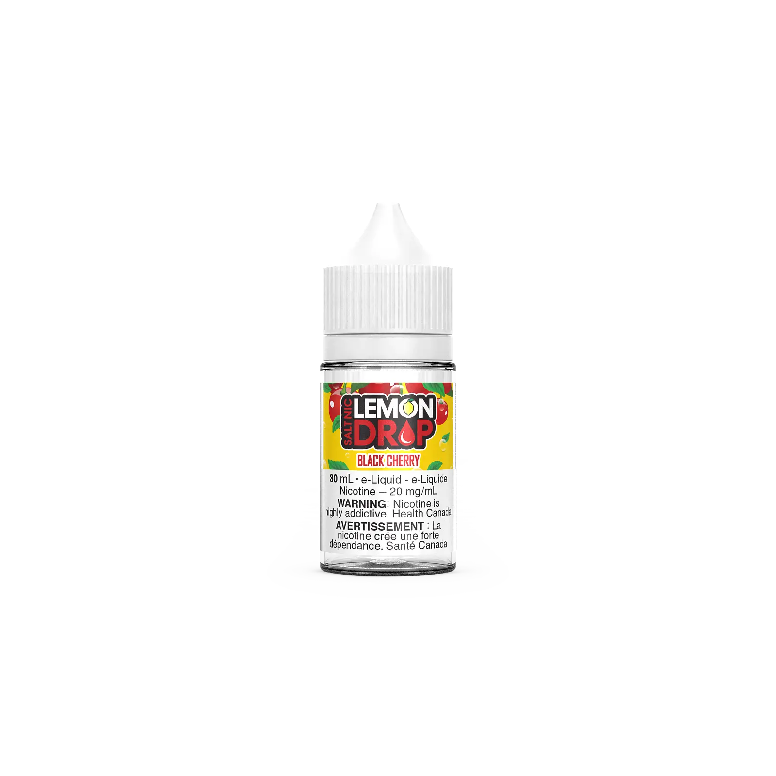 Lemon Drop Nic Salt - Black Cherry (30mL) | Vape Cloud Canada