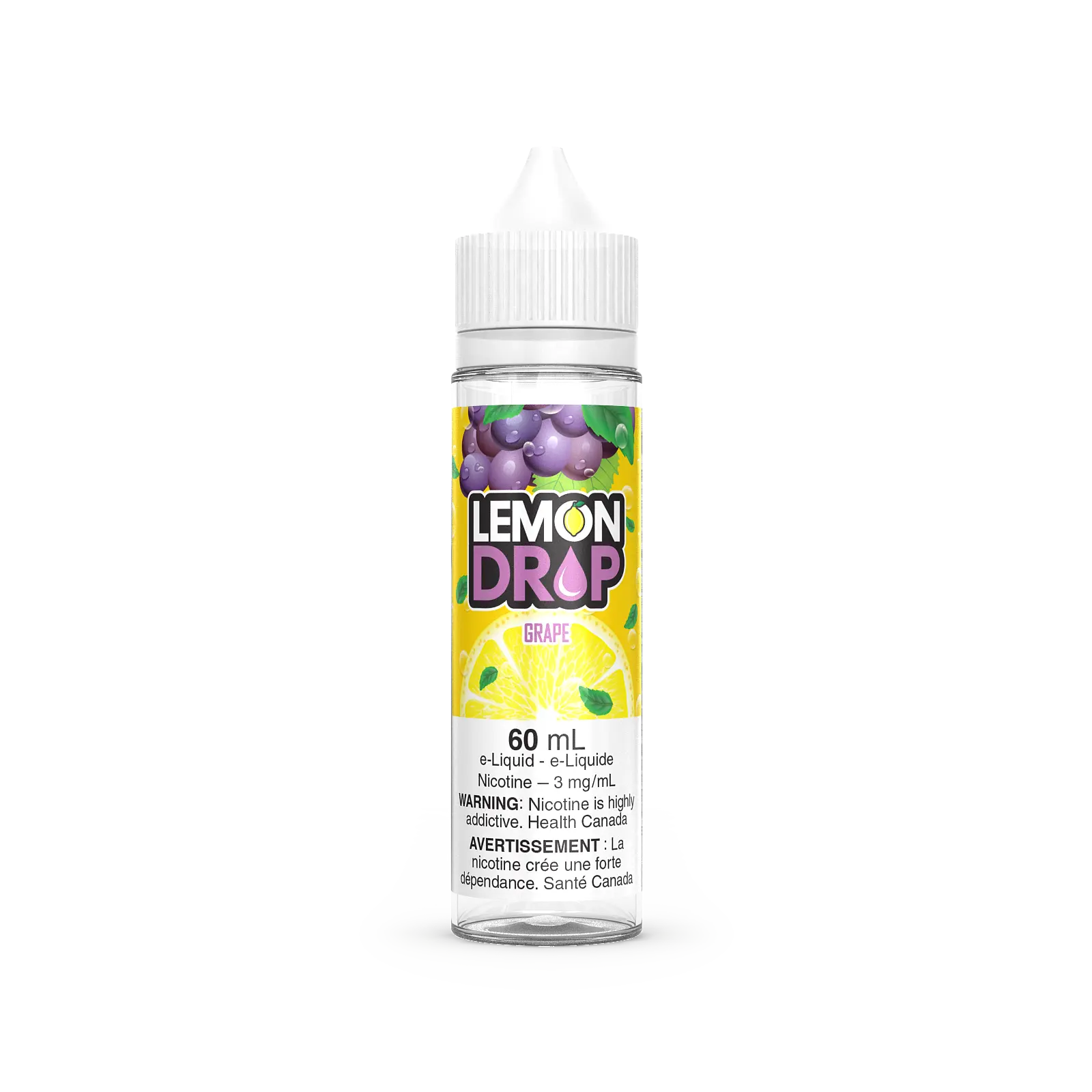 Lemon Drop Freebase 60mL | Vape Cloud Canada - Image 17
