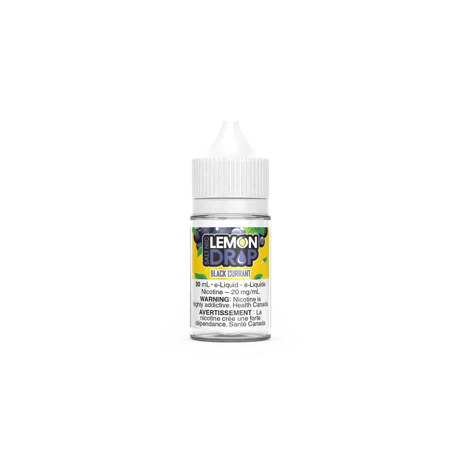 Lemon Drop Nic Salt - Black Currant (30mL) | Vape Cloud Canada
