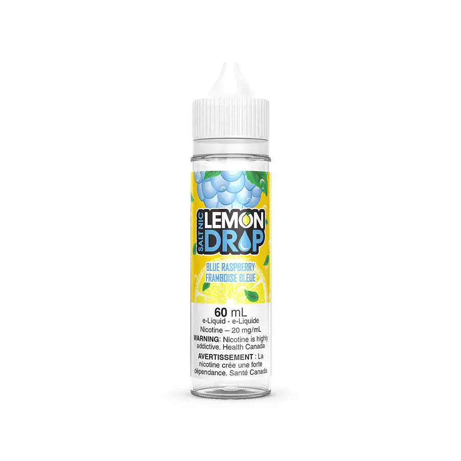 Lemon Drop Nic Salt - Blue Raspberry (60mL) | Vape Cloud Canada