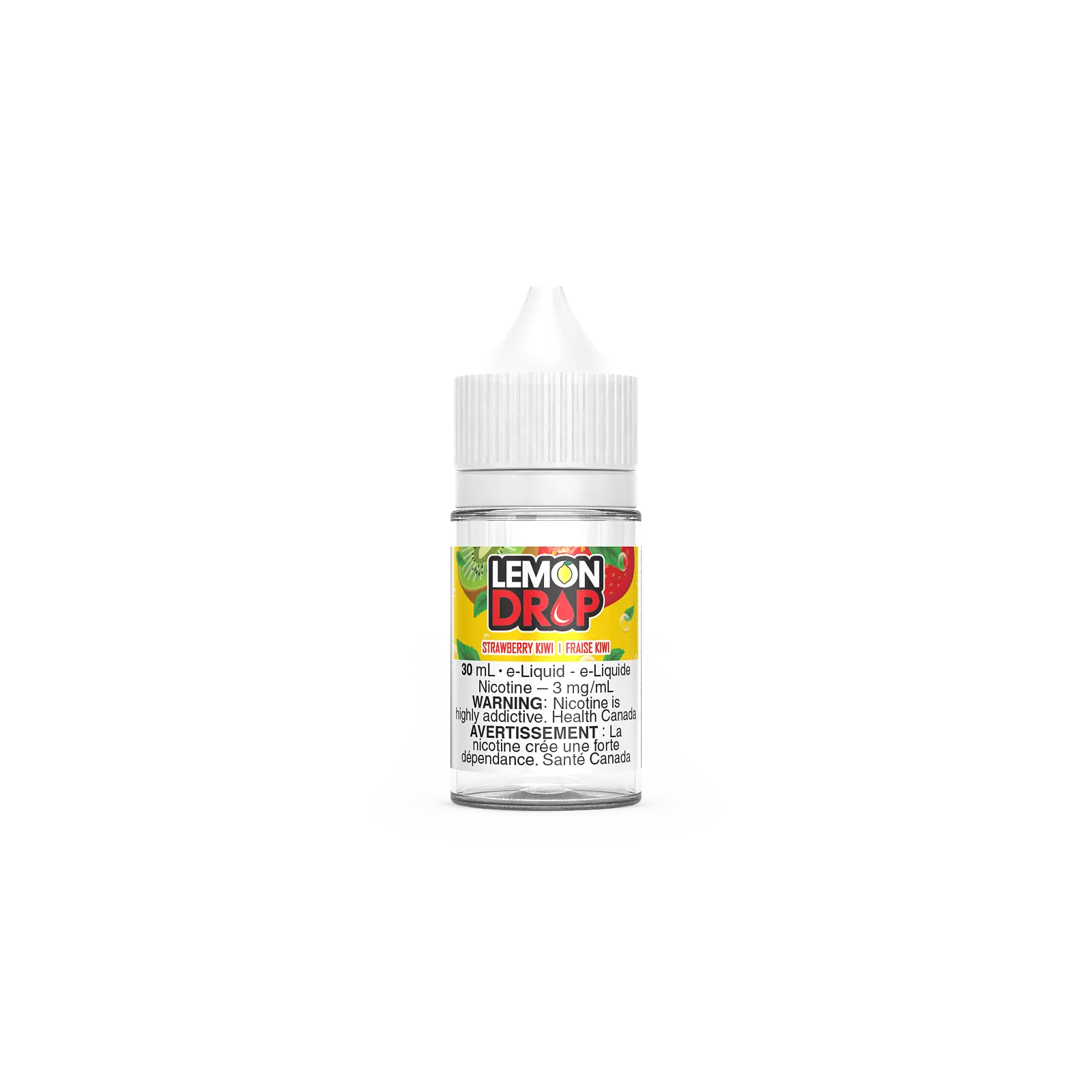Lemon Drop Nic Salt - Strawberry Kiwi (30mL) | Vape Cloud Canada