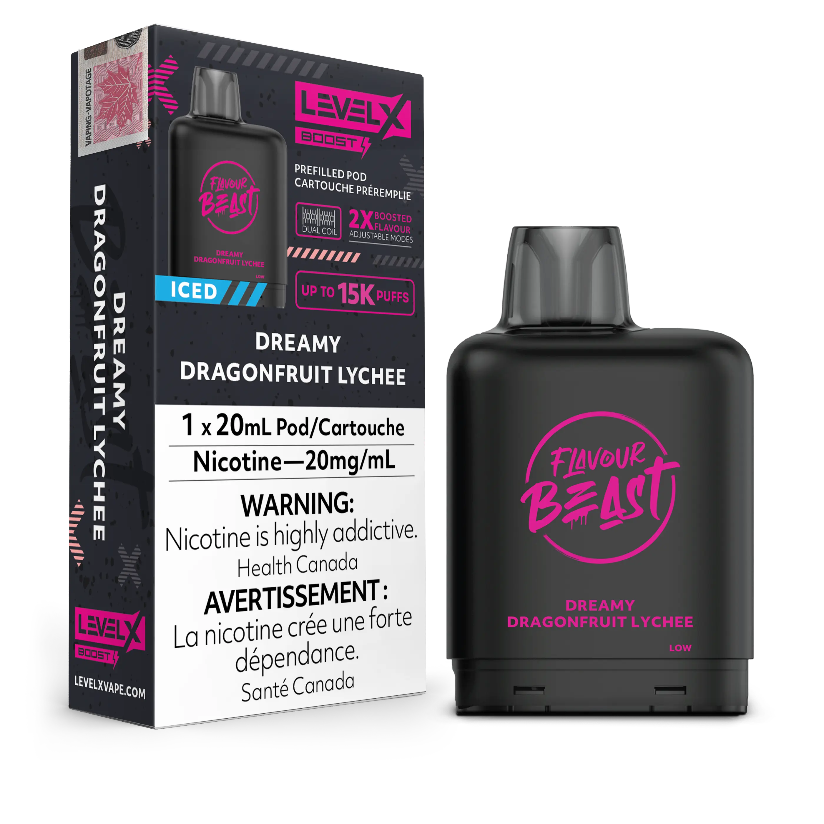 Level X Boost & Drip'n 15k Pods *ONLINE ONLY CLEARANCE* - Image 3