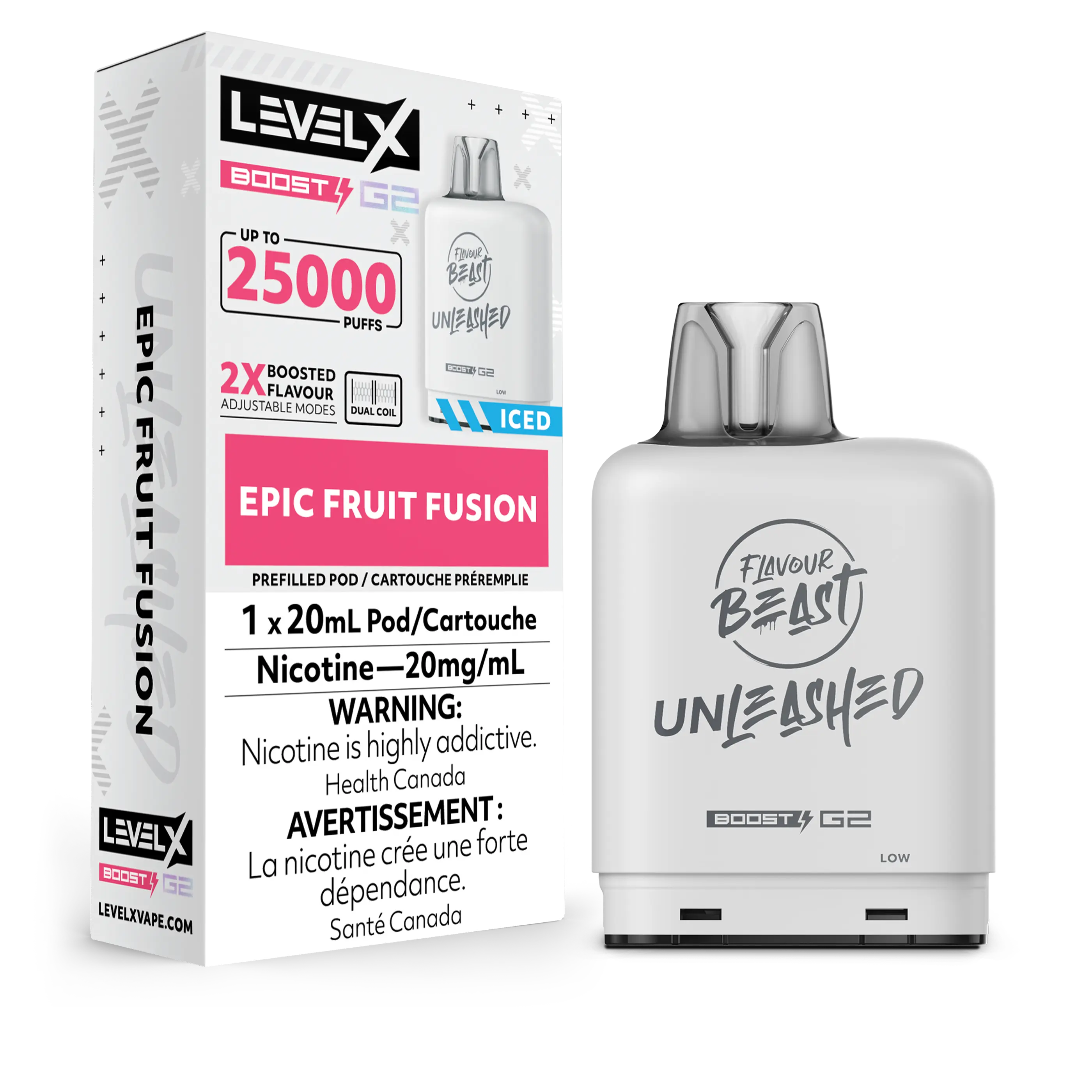 Level X Boost - Flavour Beast Unleashed - Vape Cloud Canada - Image 12