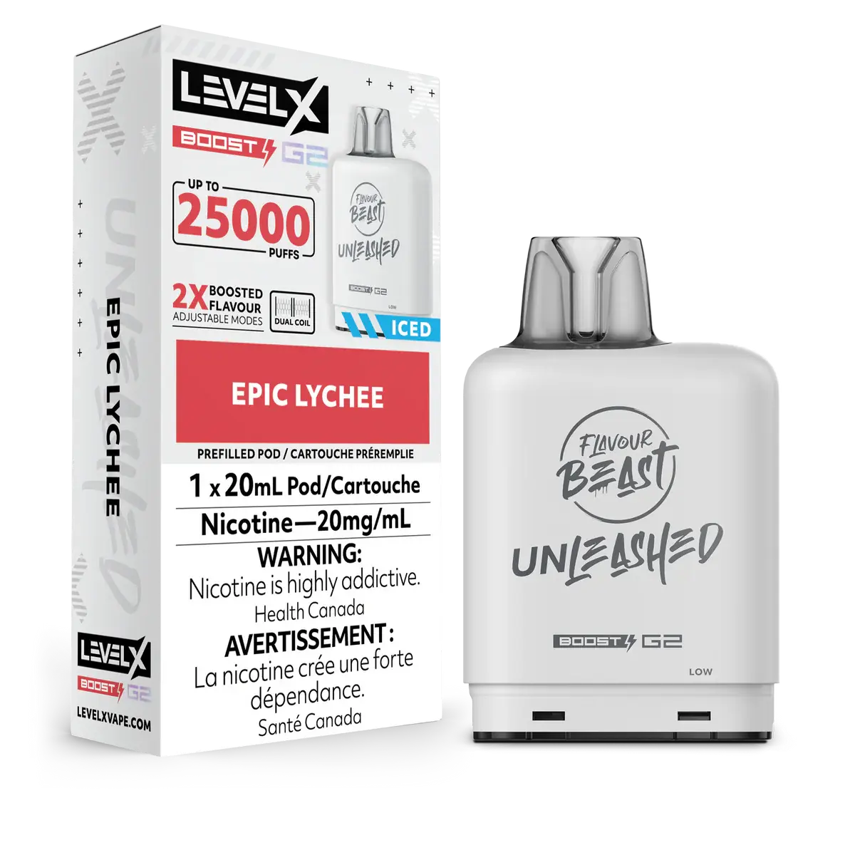 Level X Boost - Flavour Beast Unleashed - Vape Cloud Canada - Image 14