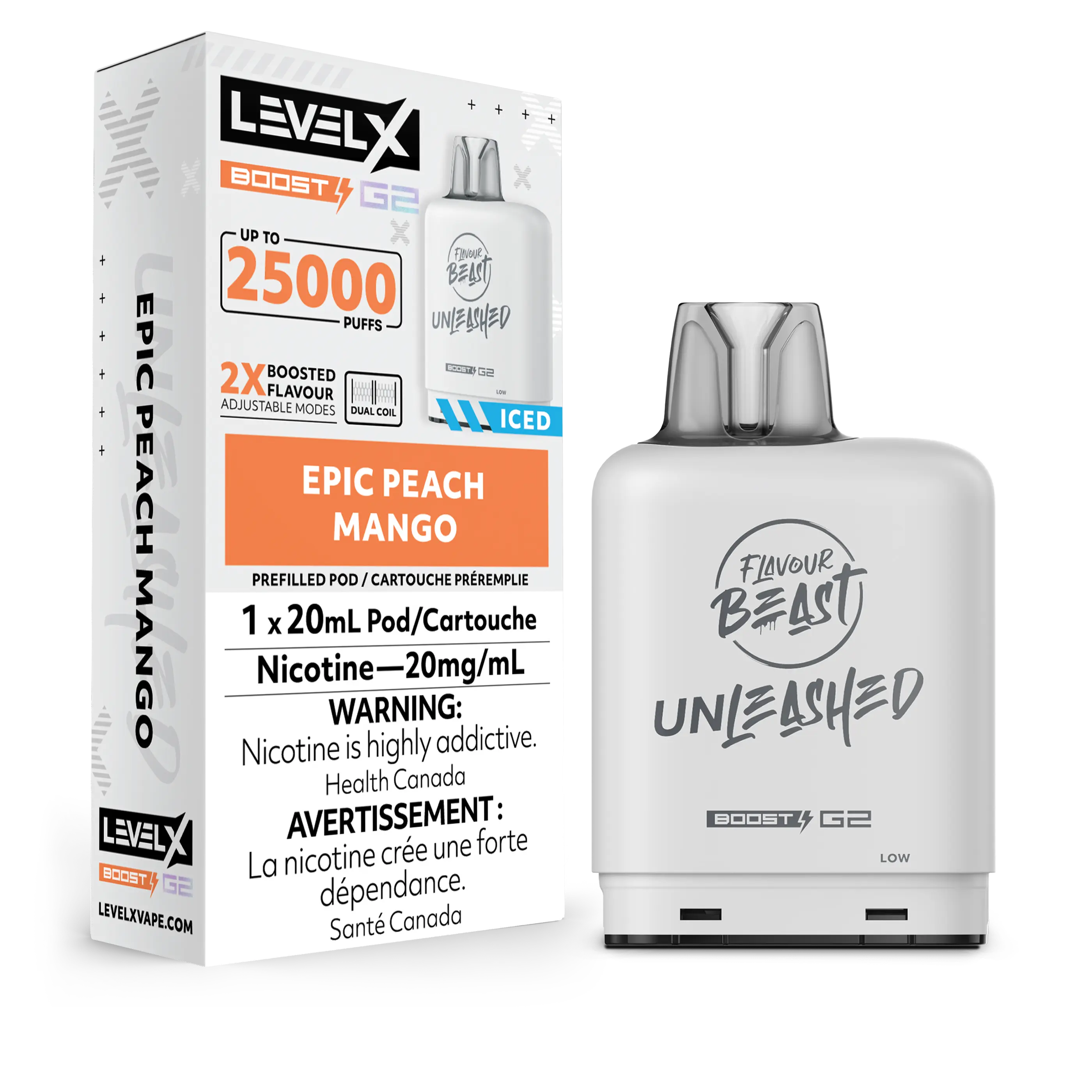 Level X Boost - Flavour Beast Unleashed - Vape Cloud Canada - Image 15