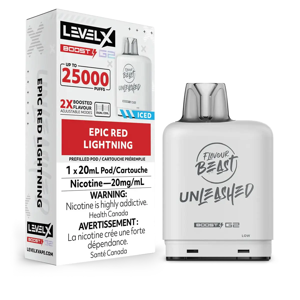 Level X Boost - Flavour Beast Unleashed - Vape Cloud Canada - Image 18