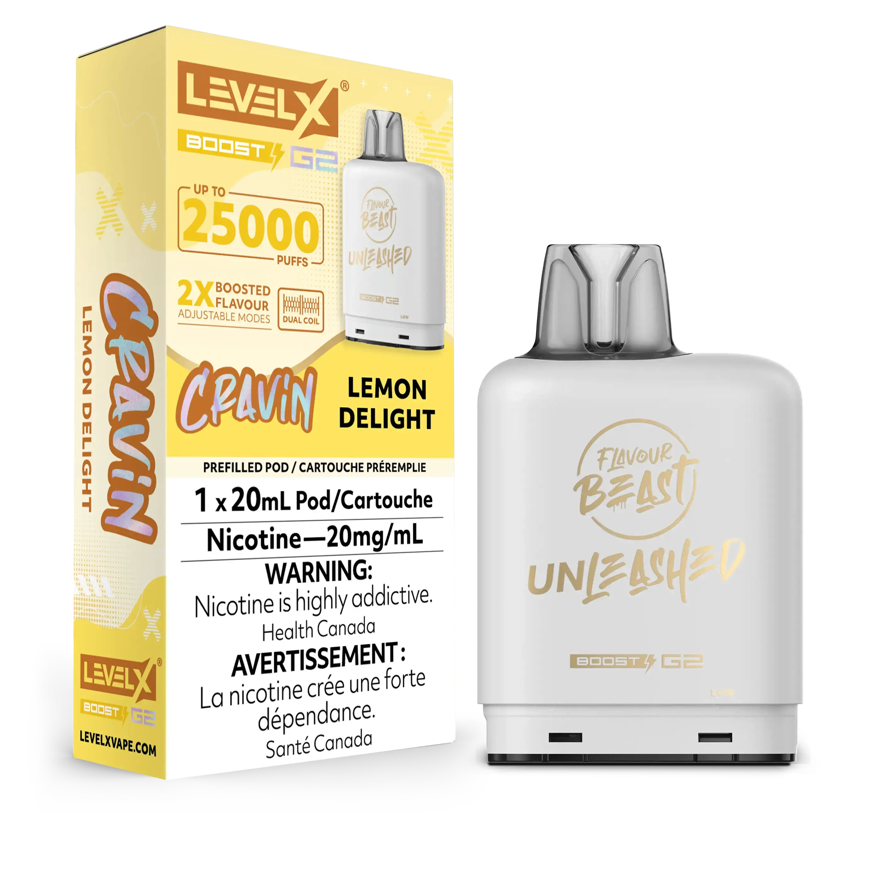 Level X Boost - Flavour Beast Unleashed - Vape Cloud Canada - Image 23