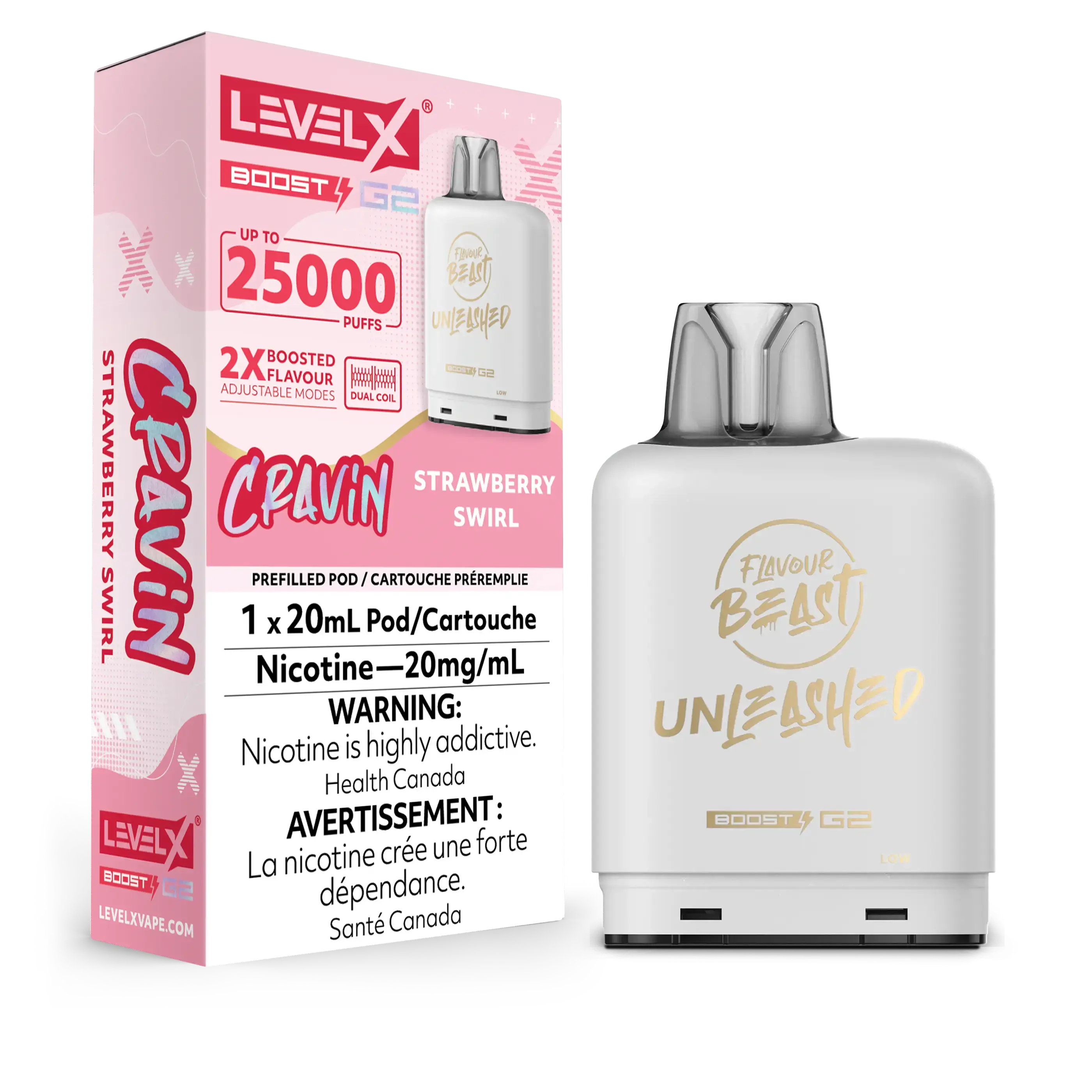 Level X Boost - Flavour Beast Unleashed - Vape Cloud Canada - Image 24