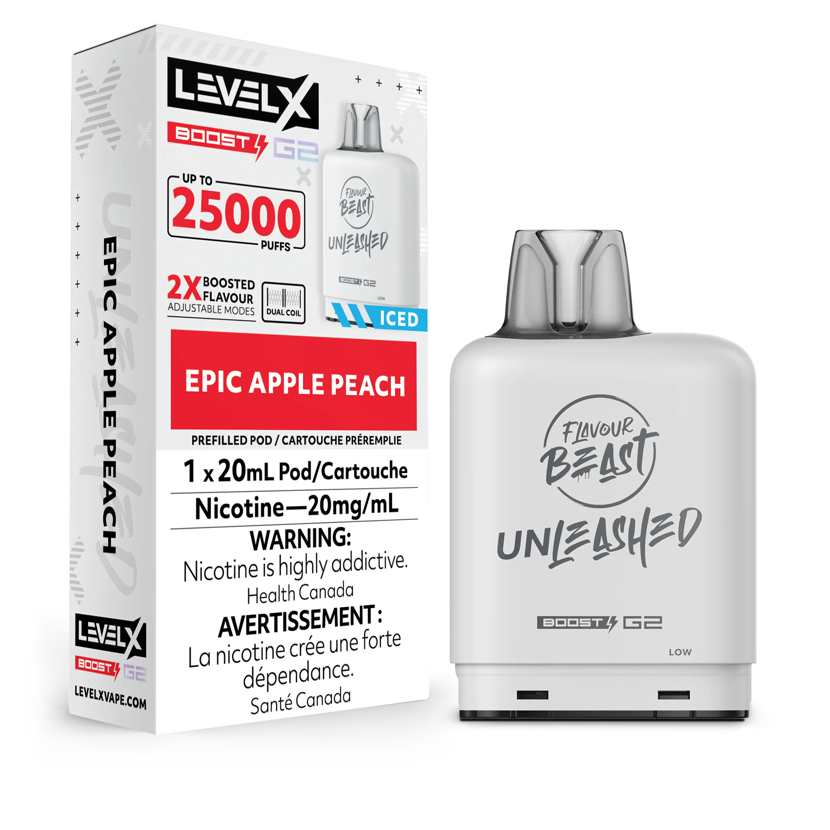 Level X Boost - Flavour Beast Unleashed - Vape Cloud Canada - Image 3