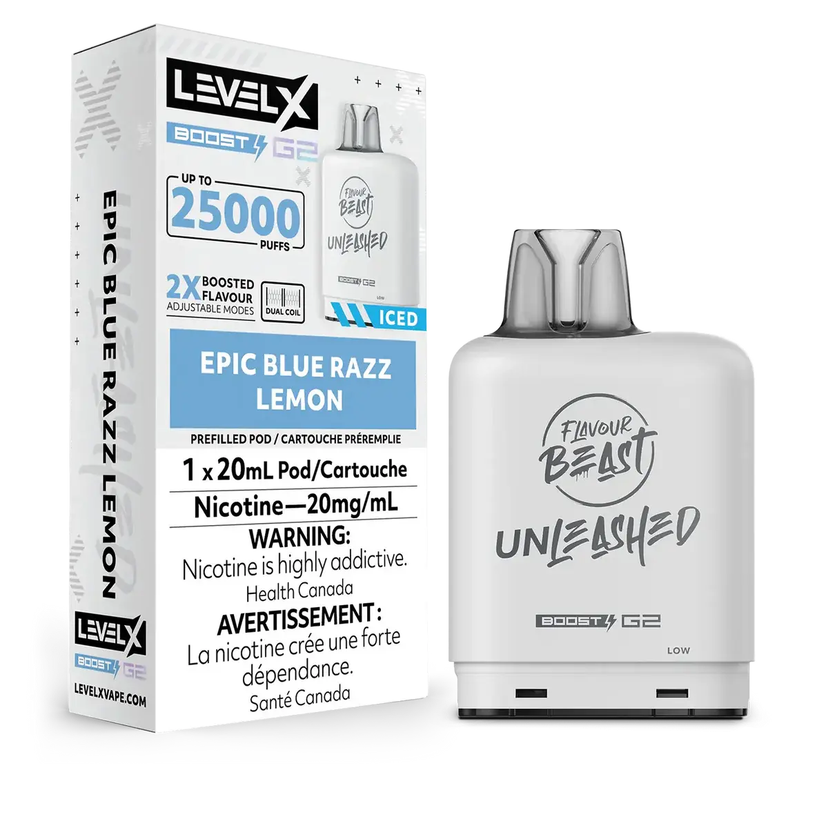 Level X Boost - Flavour Beast Unleashed - Vape Cloud Canada - Image 9