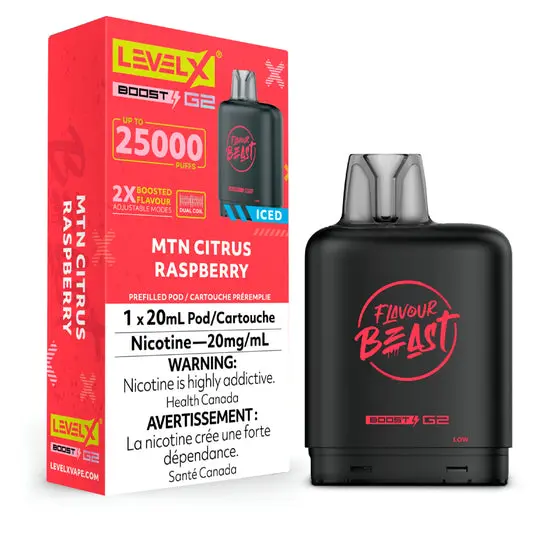 Level X Flavour Beast Boost G2 Pod | Vape Cloud Canada - Image 57