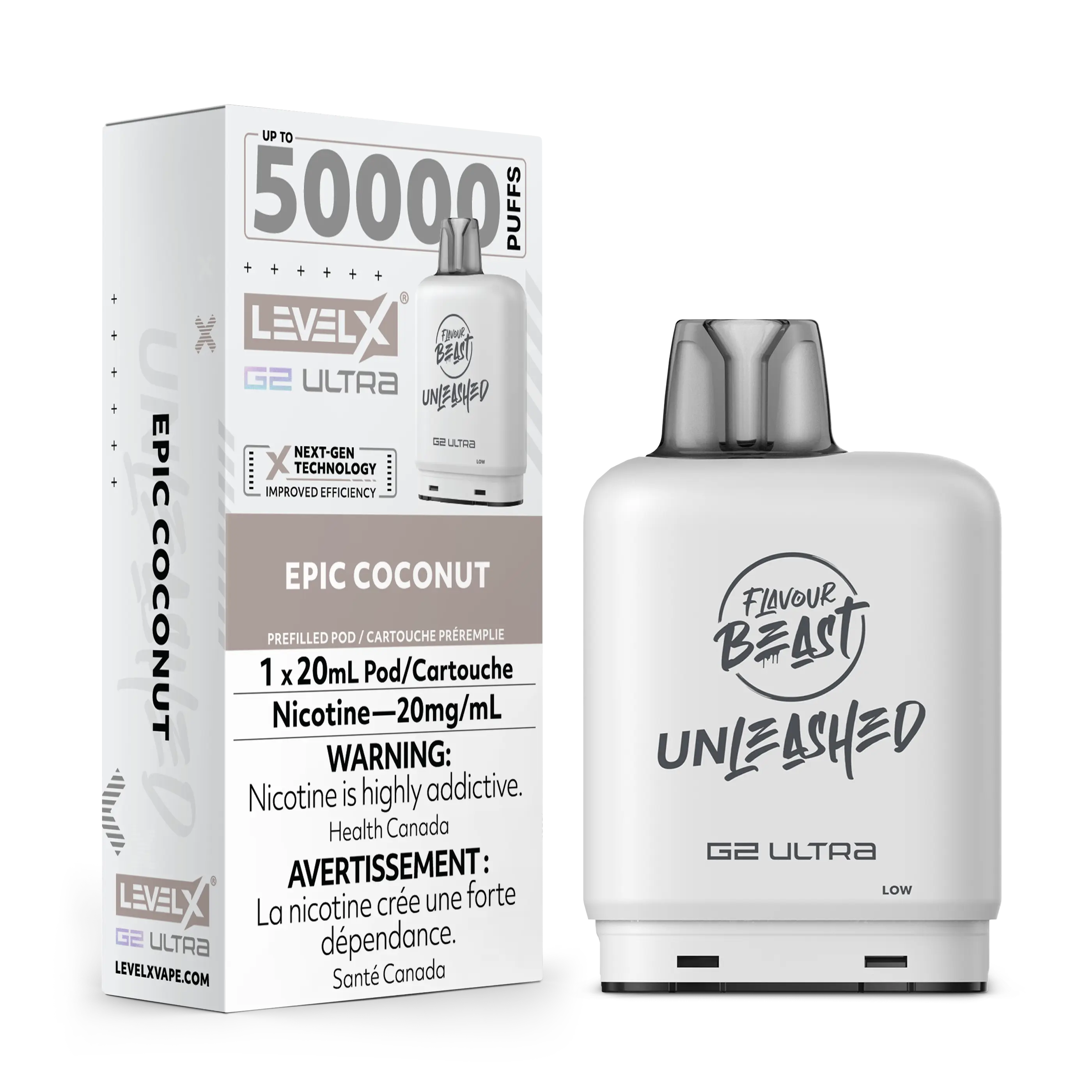 Level X G2 Ultra Flavour Beast Unleashed / Drip'n | Vape Cloud Canada - Image 16