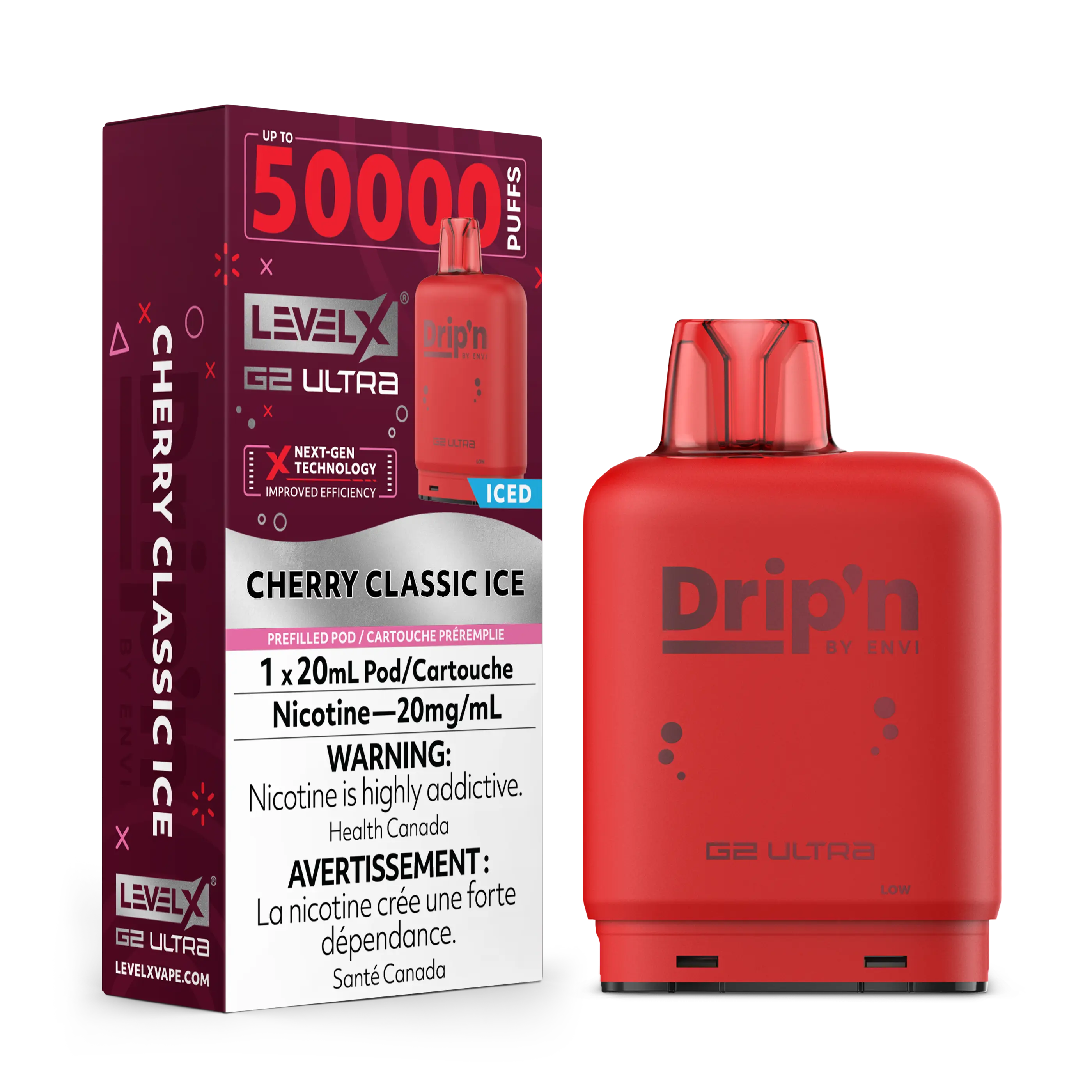 Level X G2 Ultra Flavour Beast Unleashed / Drip'n | Vape Cloud Canada - Image 3