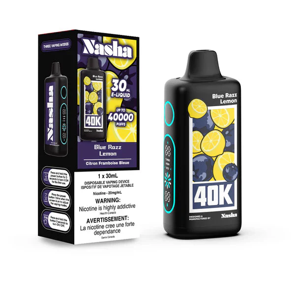 Nasha 40K Disposable Vape | Vape Cloud Canada - Image 2