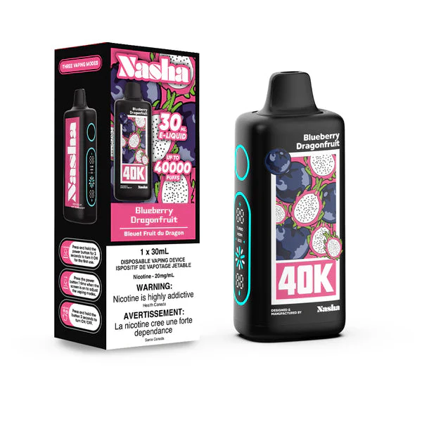 Nasha 40K Disposable Vape | Vape Cloud Canada - Image 3