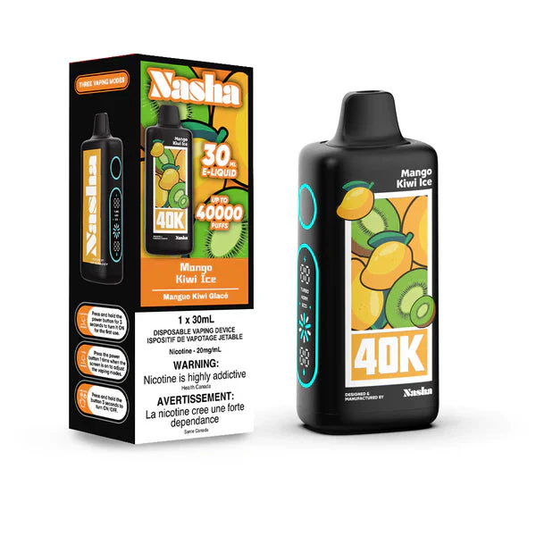 Nasha 40K Disposable Vape | Vape Cloud Canada - Image 4