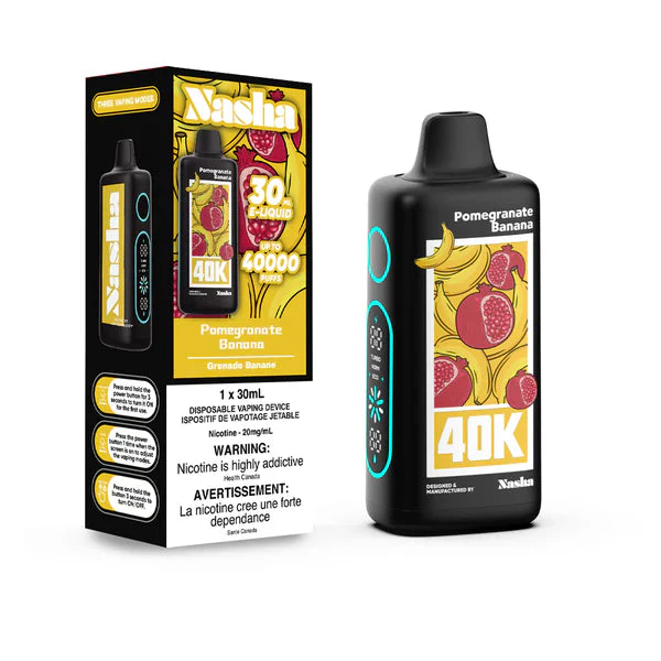 Nasha 40K Disposable Vape | Vape Cloud Canada - Image 8