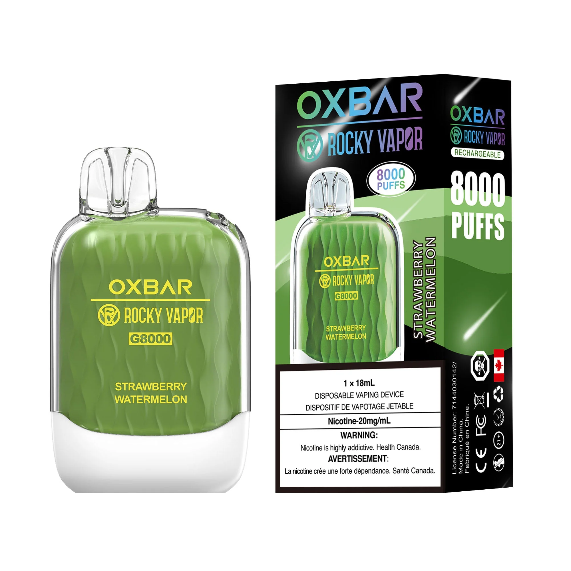 OxBar G8000 | Vape Cloud Canada - Image 16