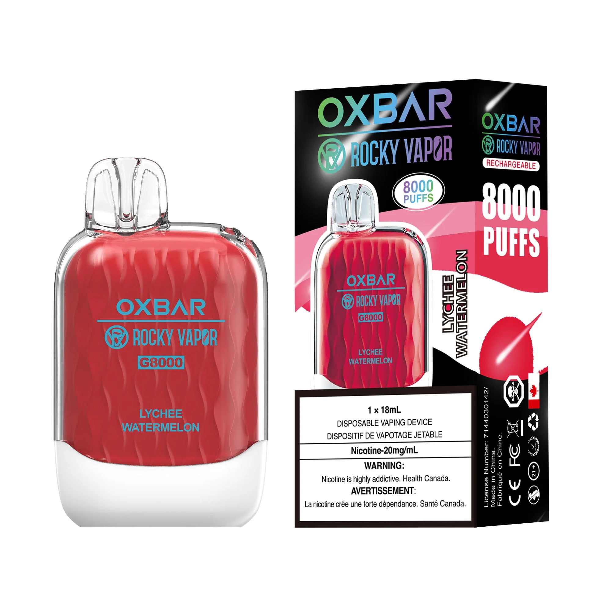 OxBar G8000 | Vape Cloud Canada - Image 8