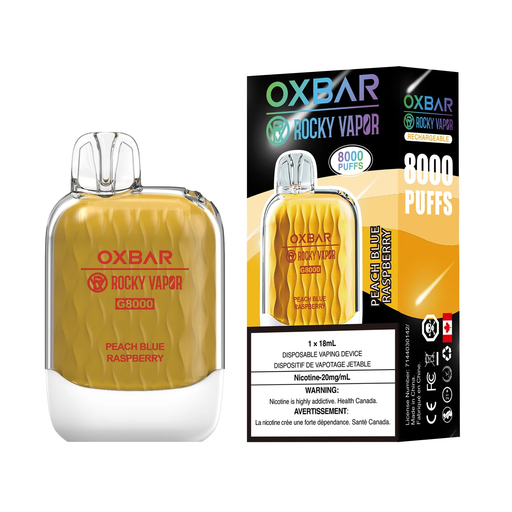 OxBar G8000 | Vape Cloud Canada - Image 9