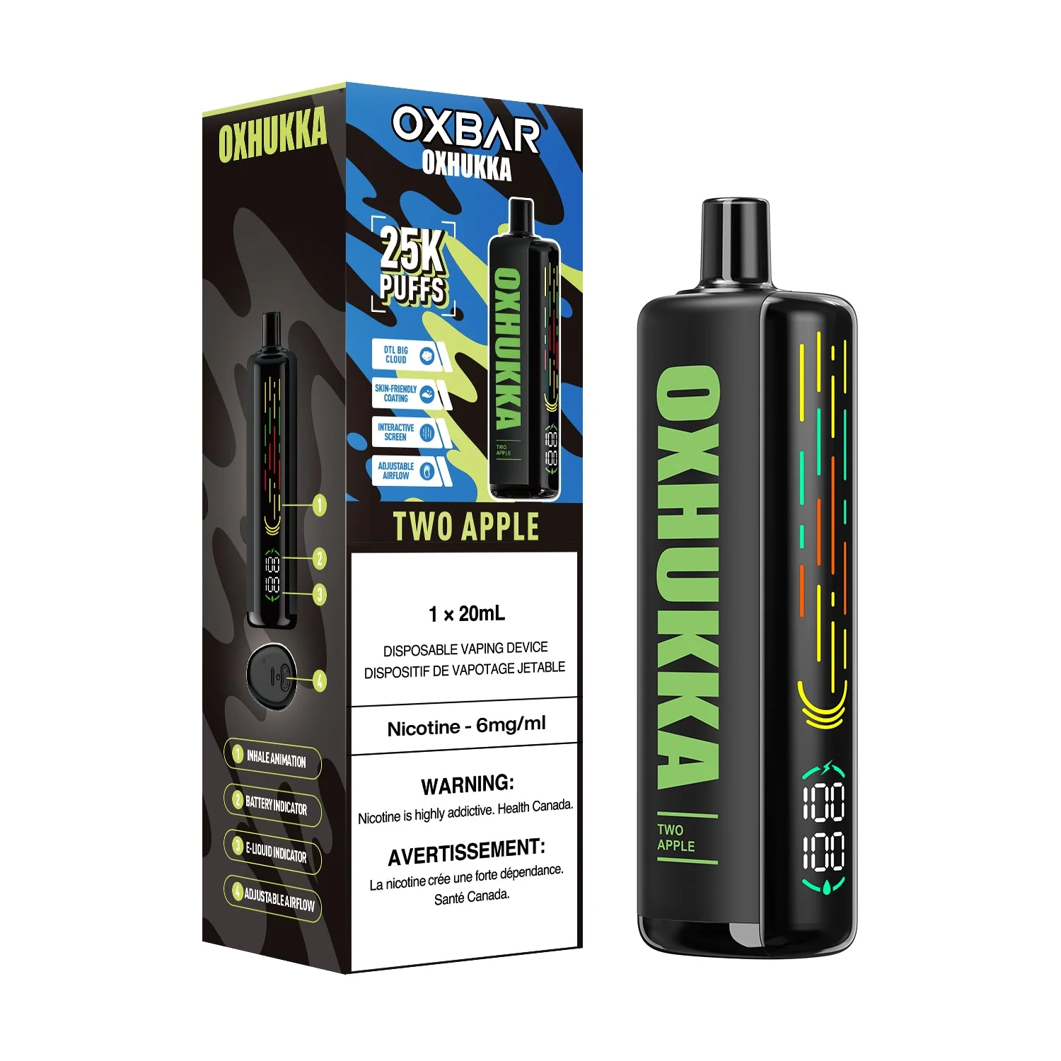OxBar Oxhukka | Vape Cloud Canada - Image 11
