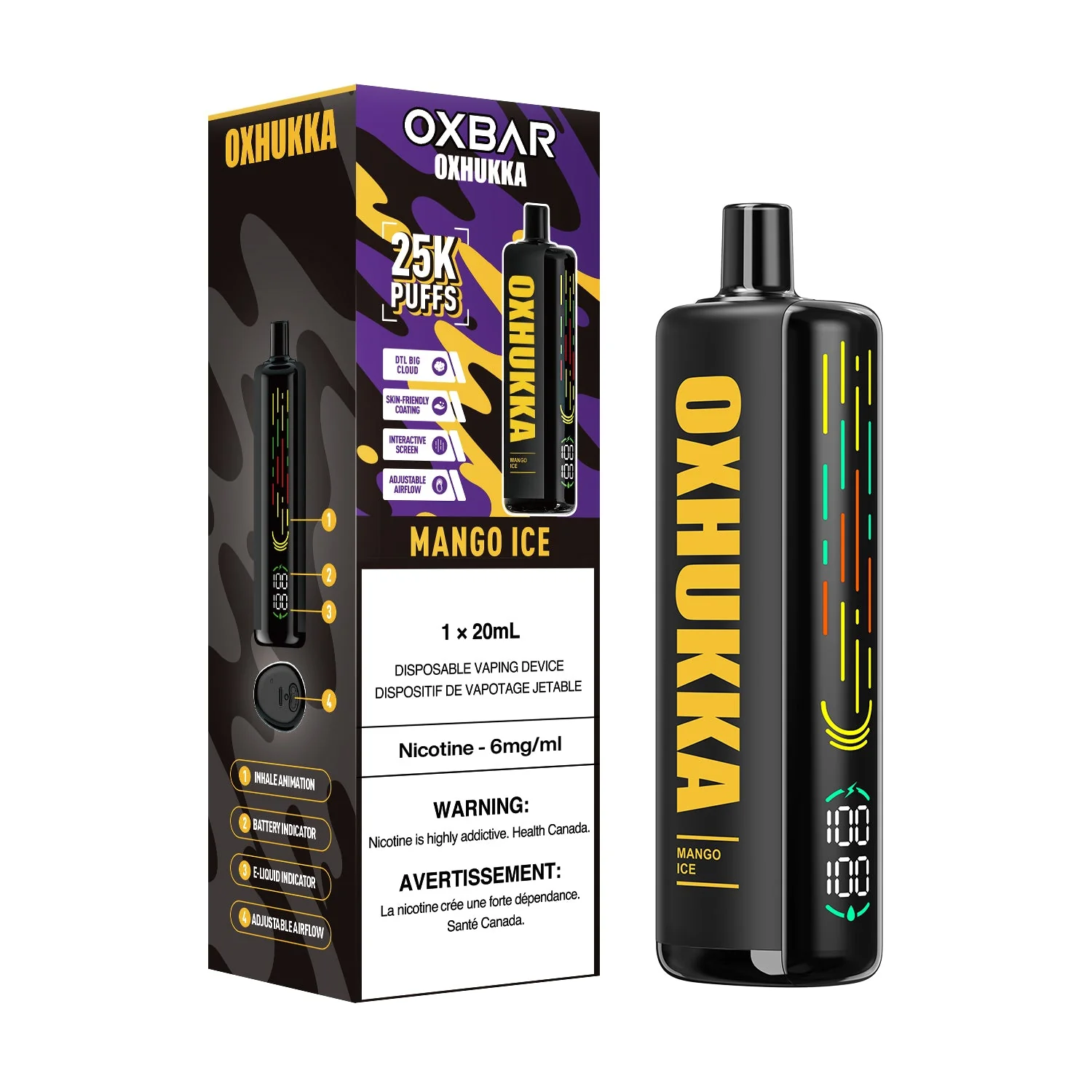 OxBar Oxhukka | Vape Cloud Canada - Image 6