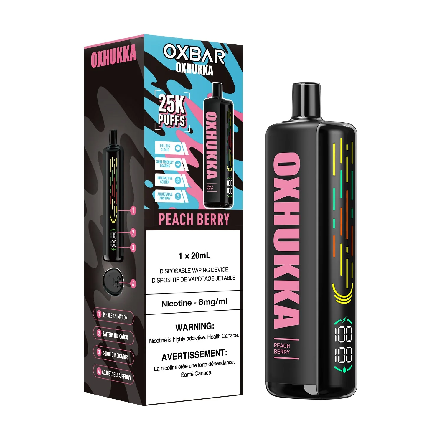 OxBar Oxhukka | Vape Cloud Canada - Image 8