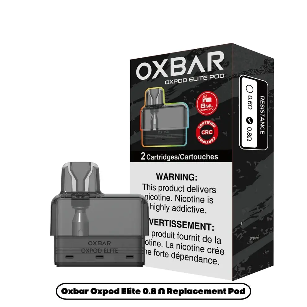 Oxbar Oxpod Elite 0.8 Ω Replacement Pod | Vape Cloud Canada